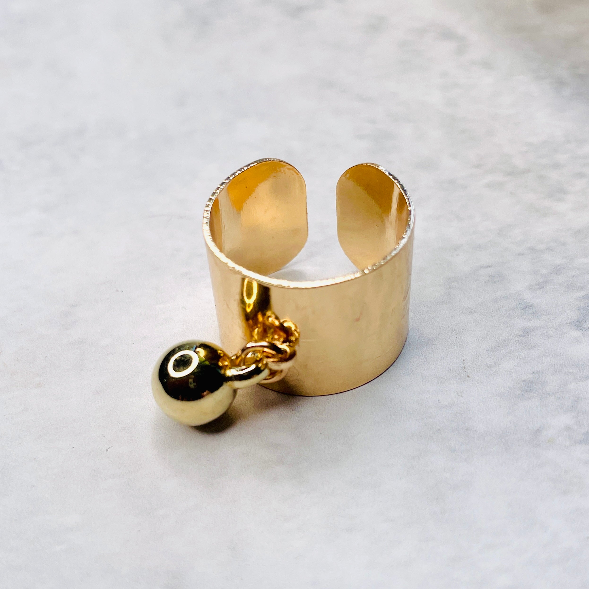 Golden Charm Rings