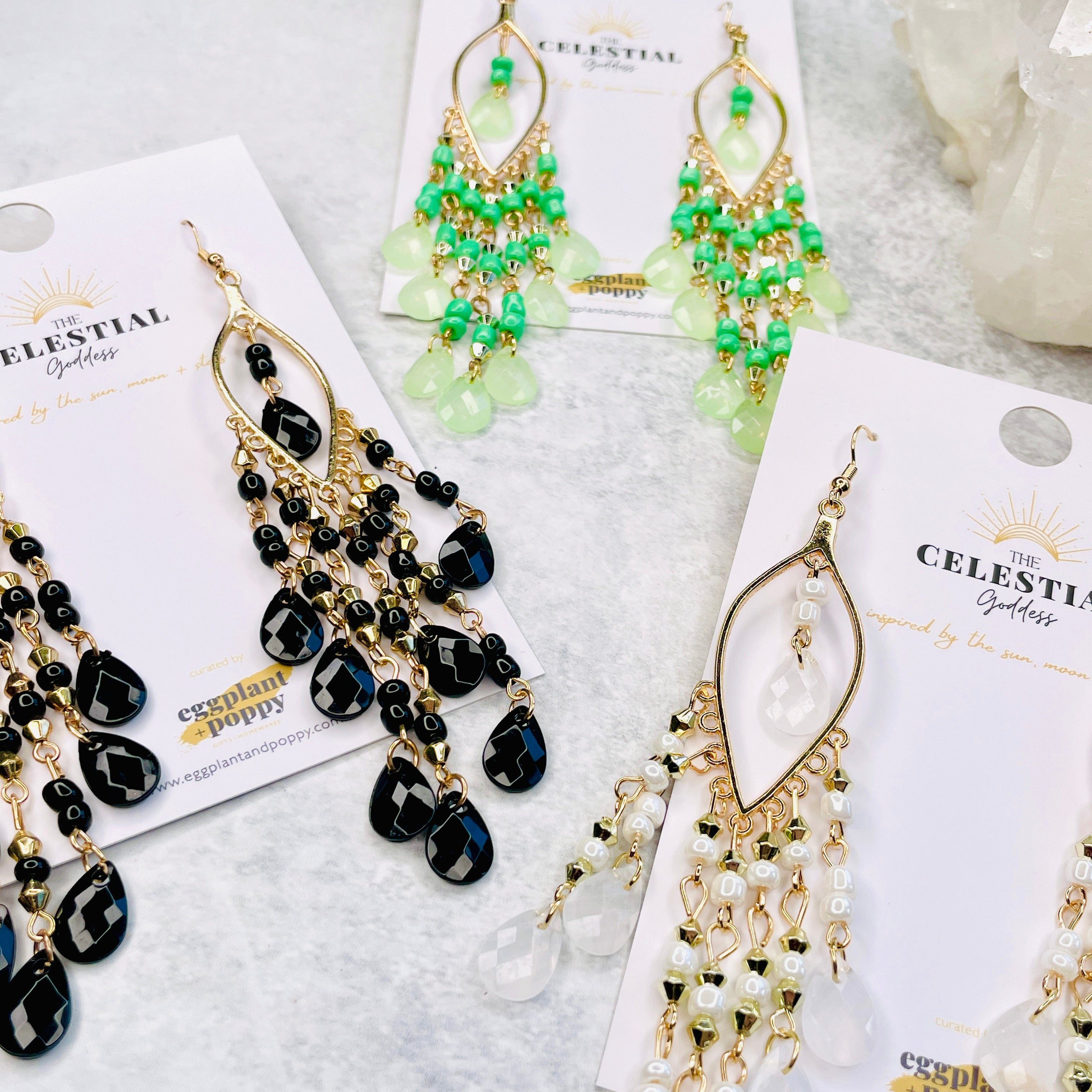 Stellar Beaded Earrings