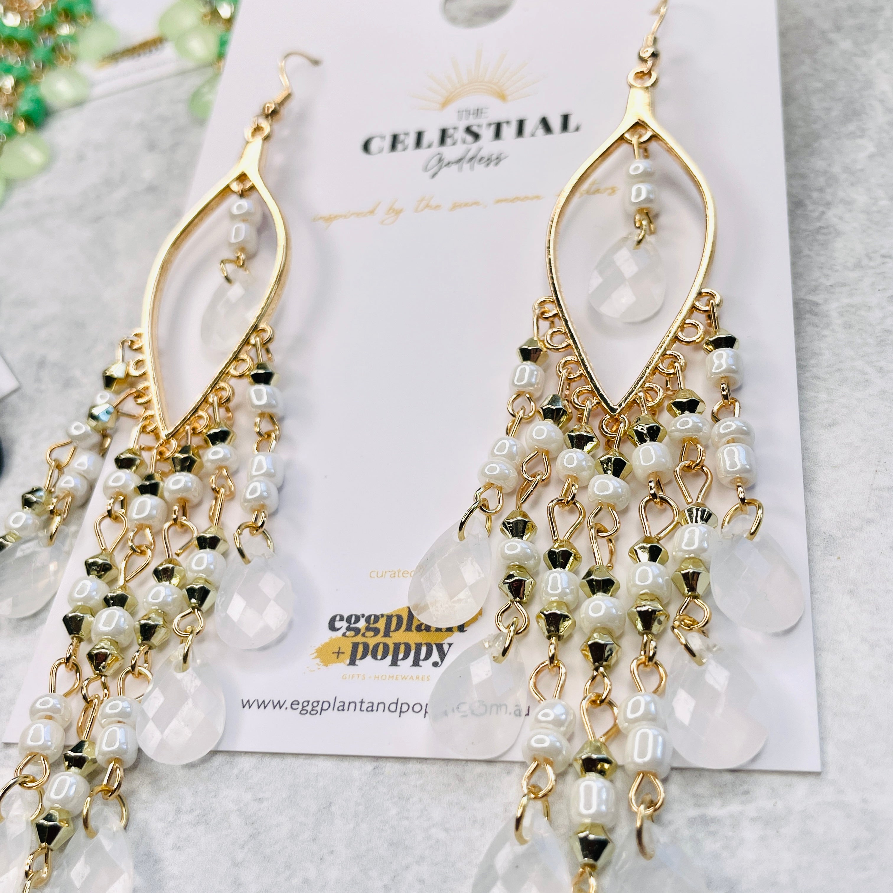 Stellar Beaded Earrings