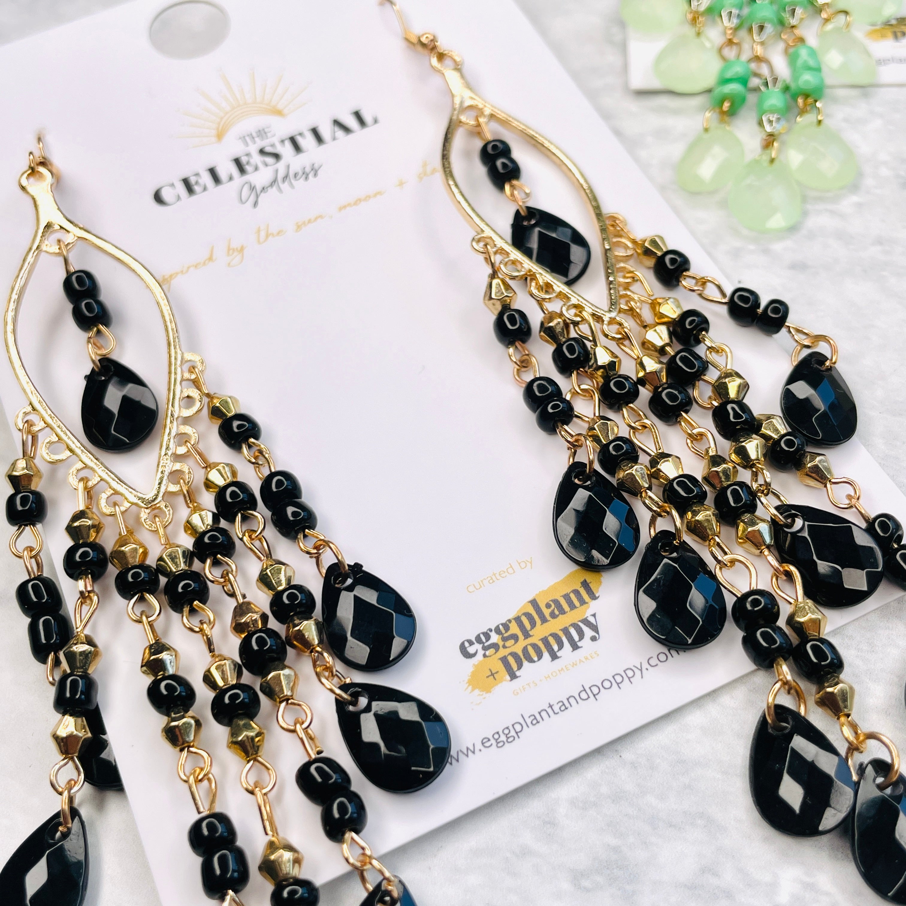 Stellar Beaded Earrings