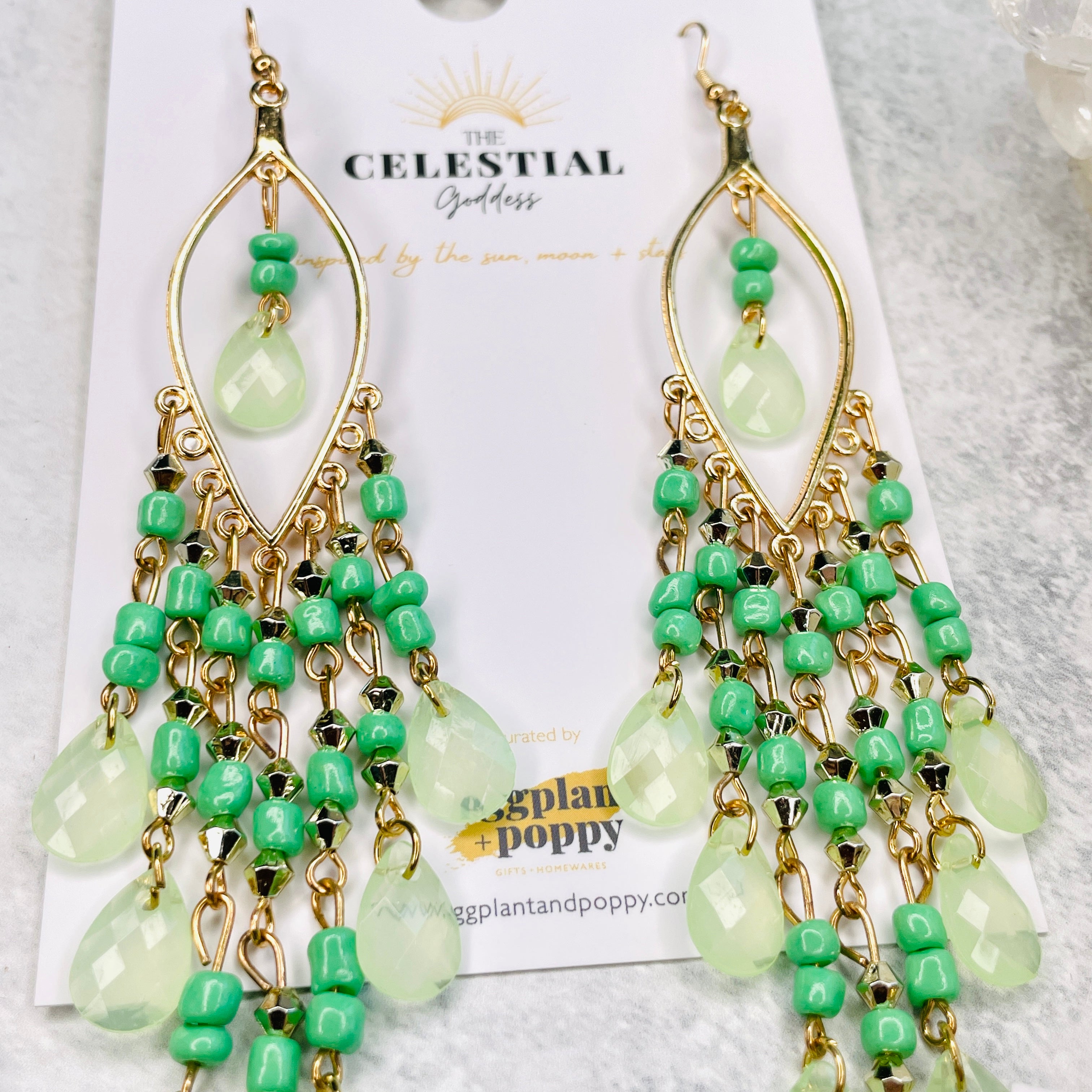 Stellar Beaded Earrings