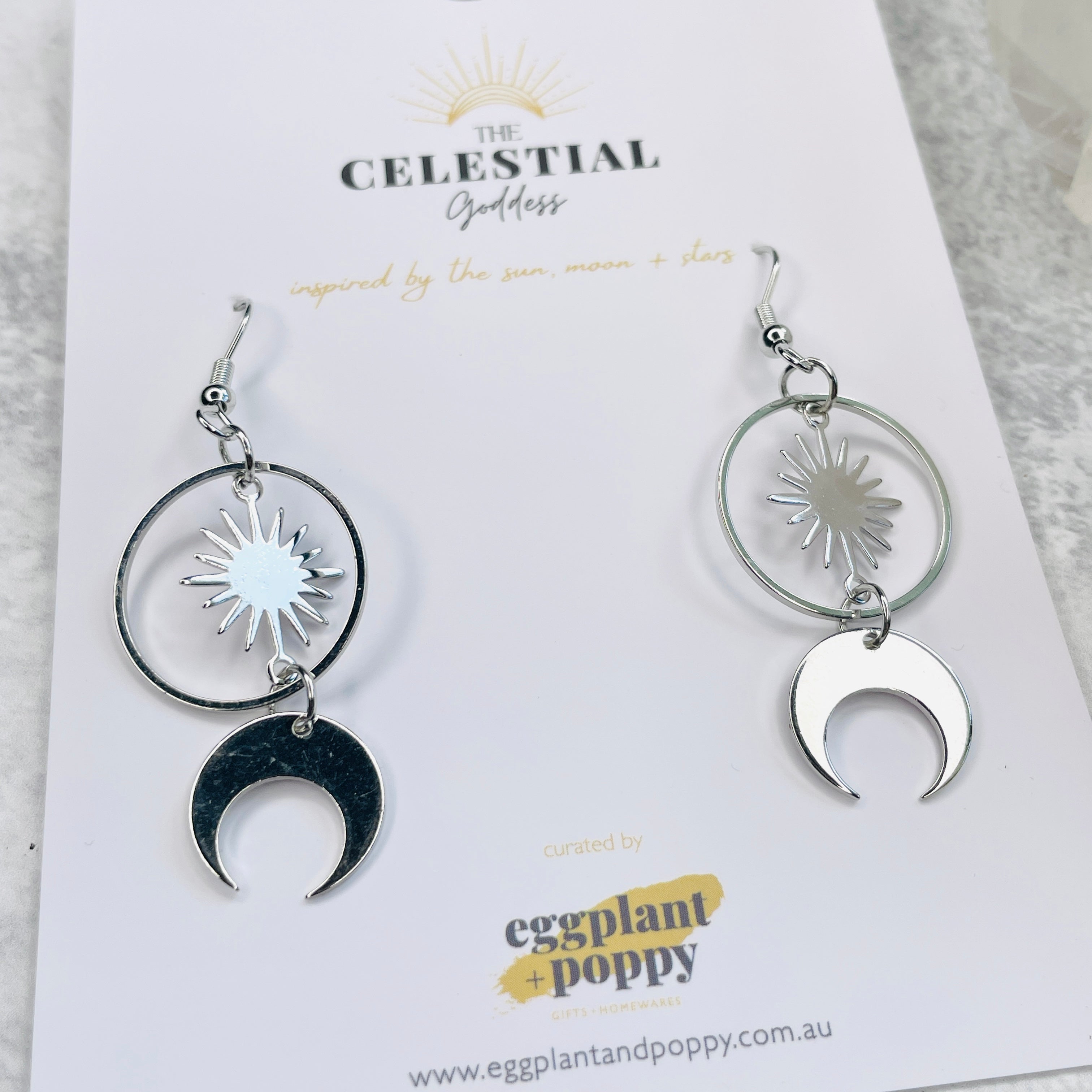 Lunar Halo Earrings