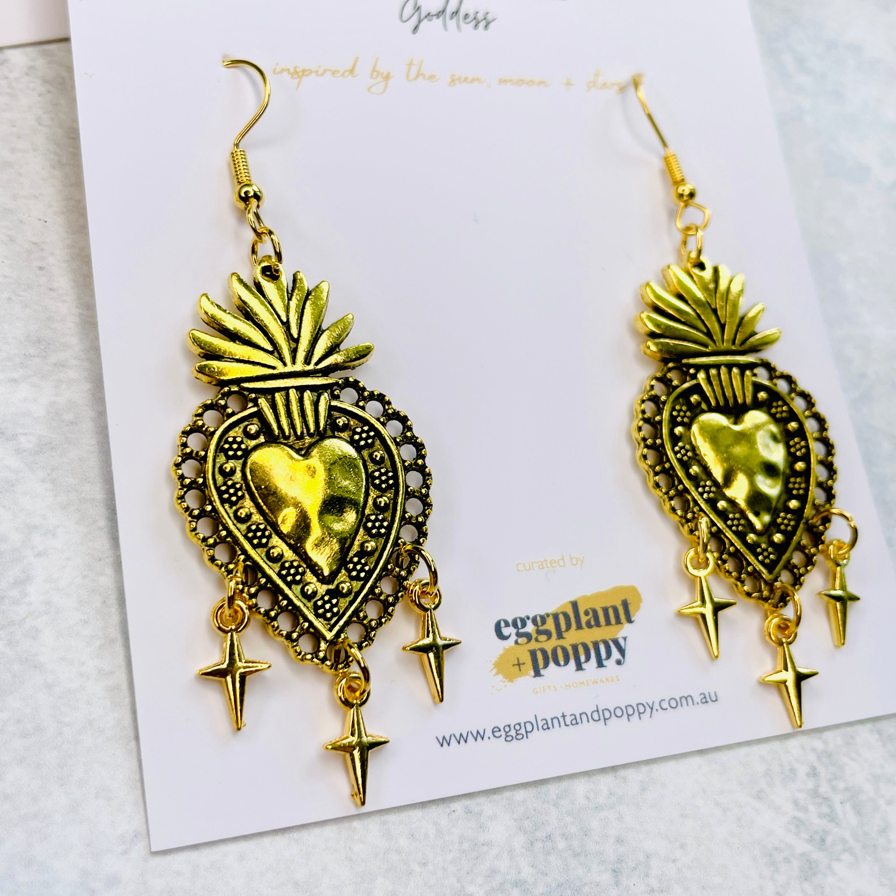 Romeo's Heart Earrings