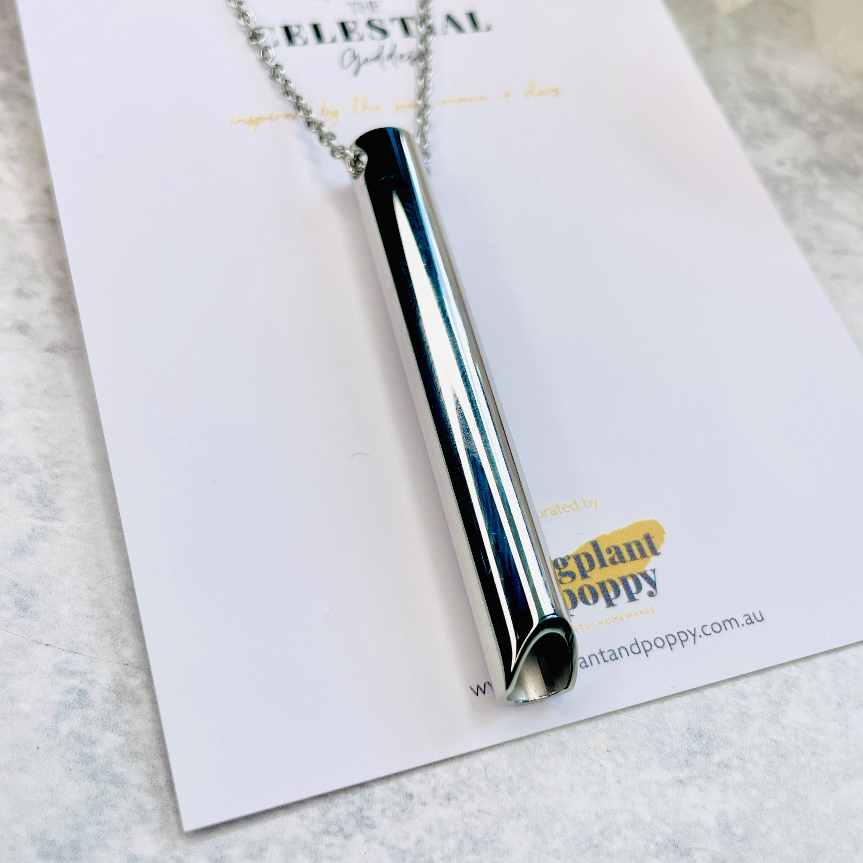 Mindfulness Breath Necklace