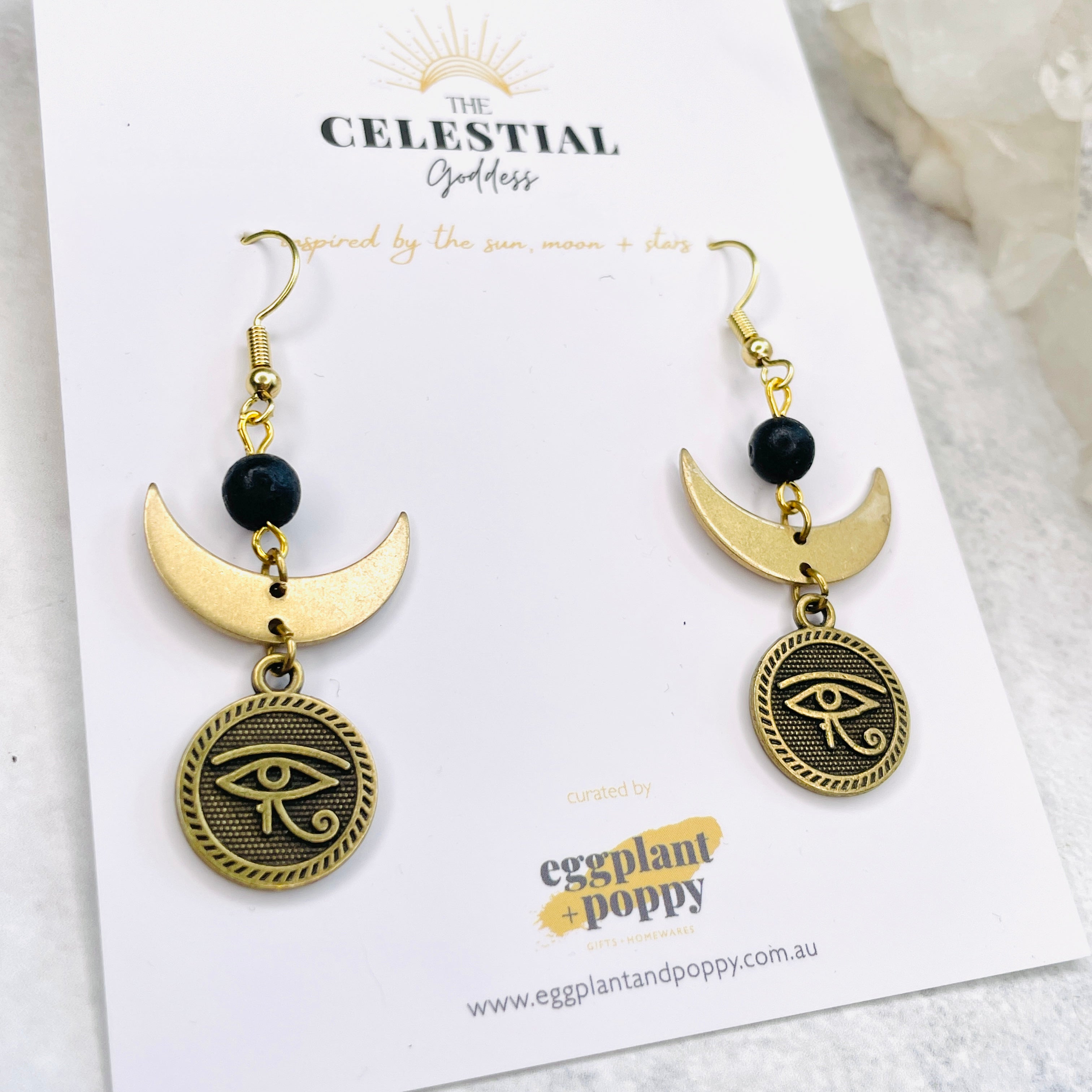 Eye Of Horus Earrings