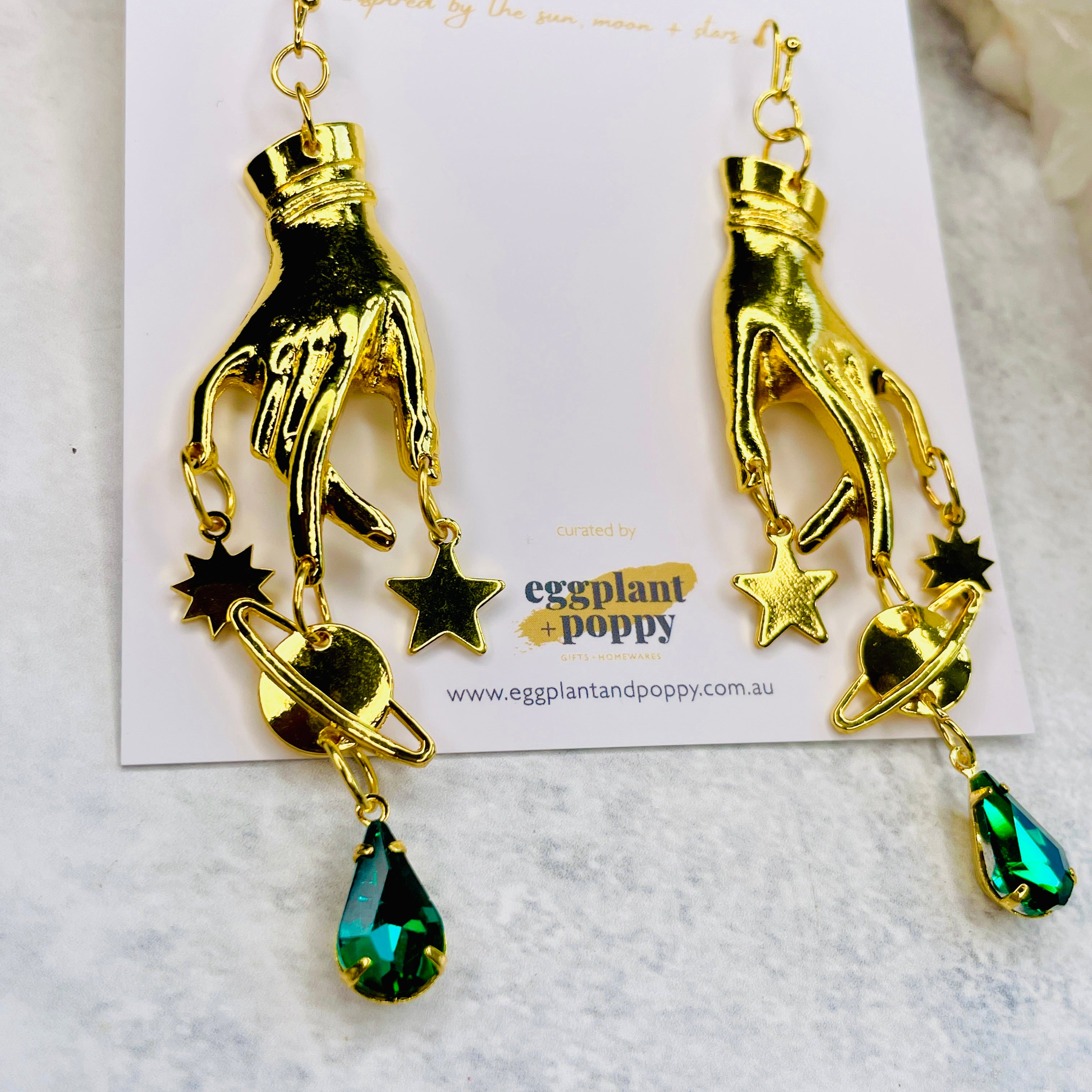 Universe In Her Hands Earrings