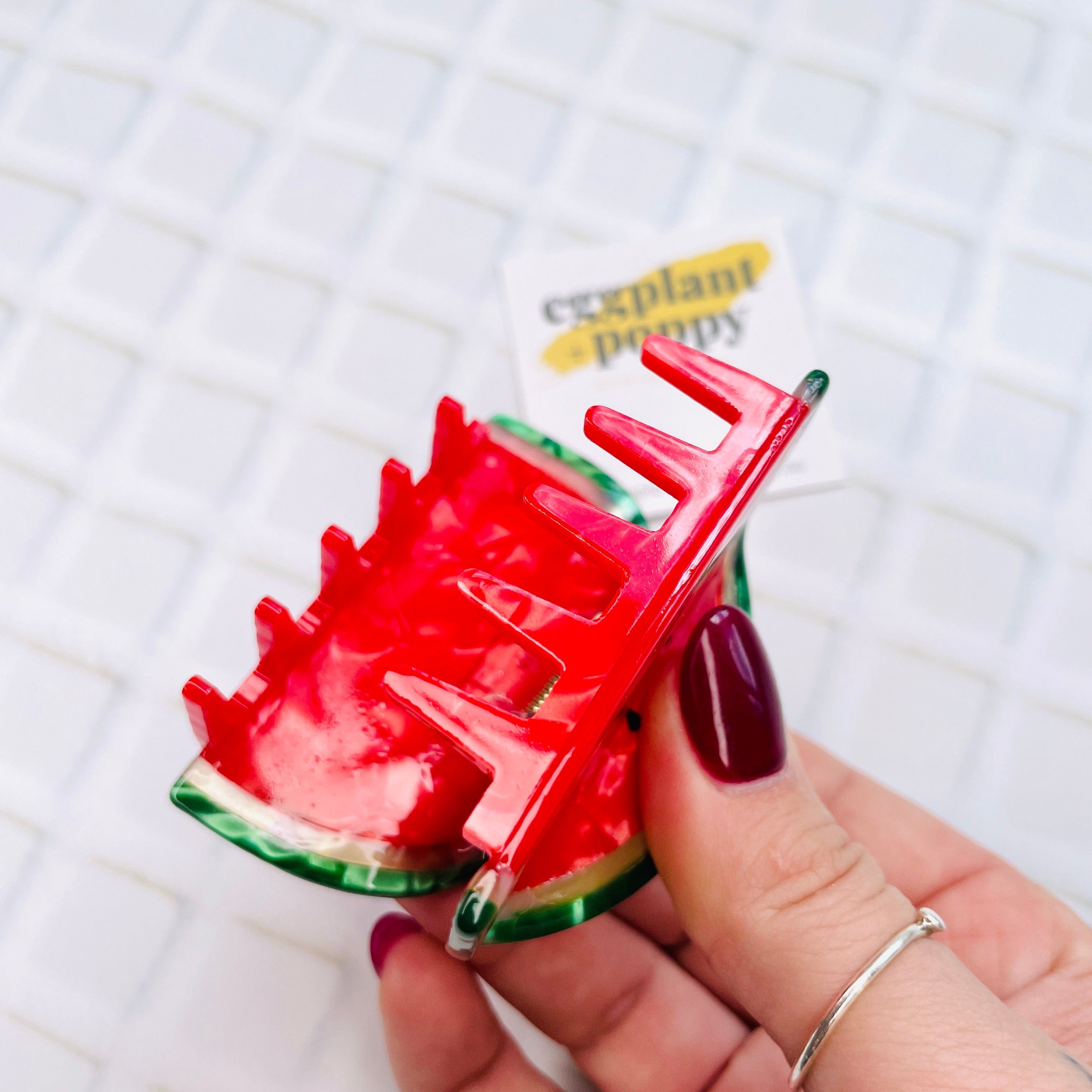 Watermelon Hair Clip