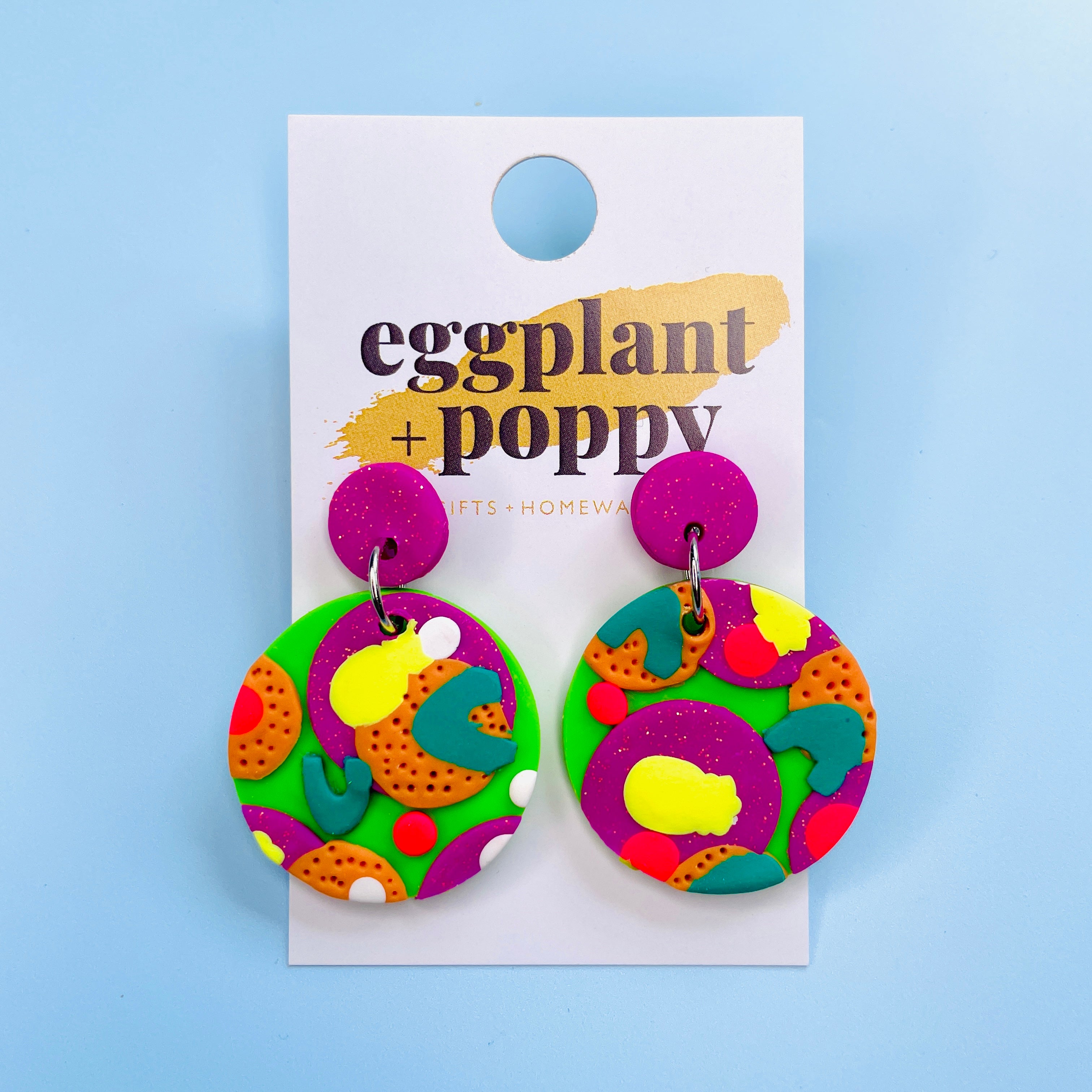 Neon Funk Earrings