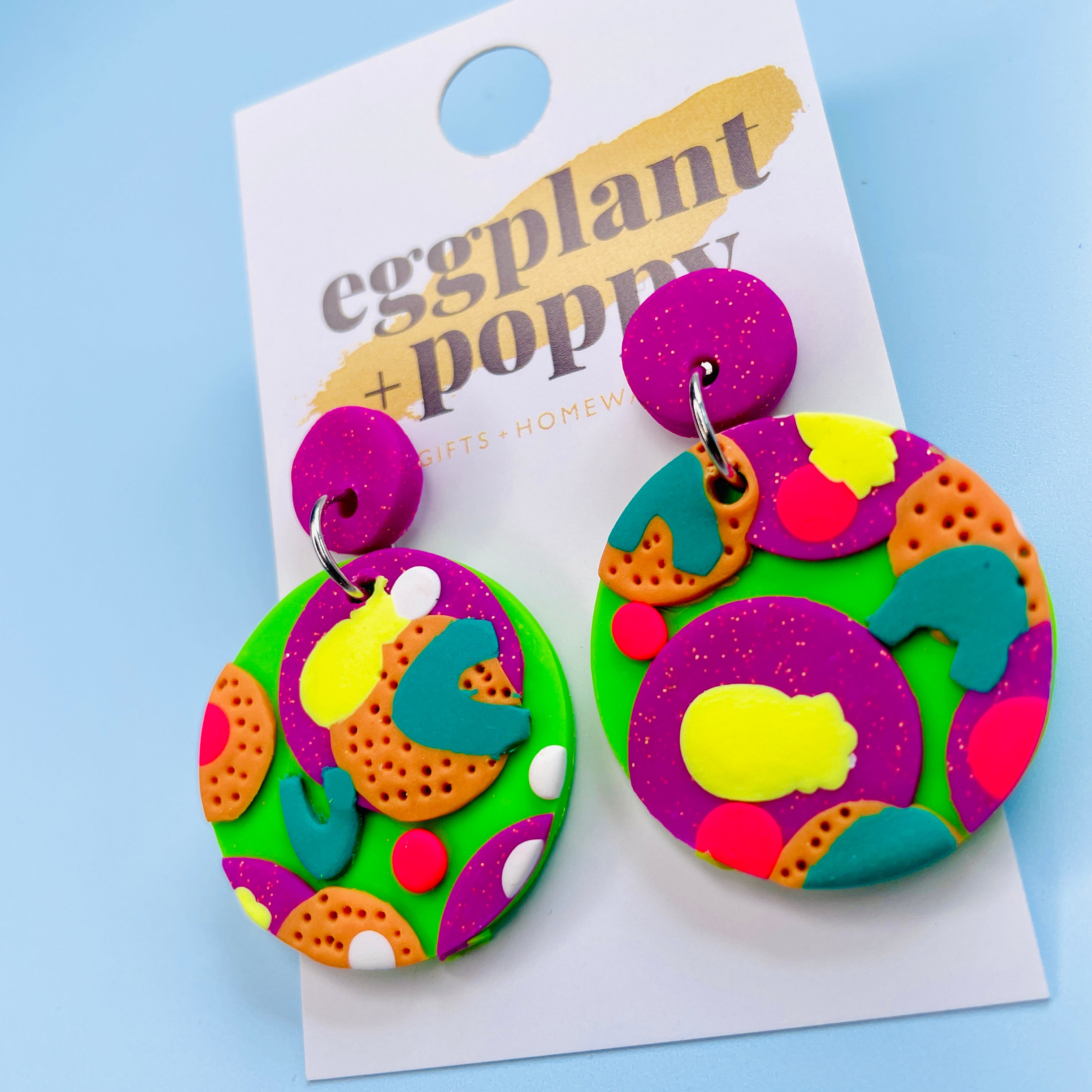 Neon Funk Earrings