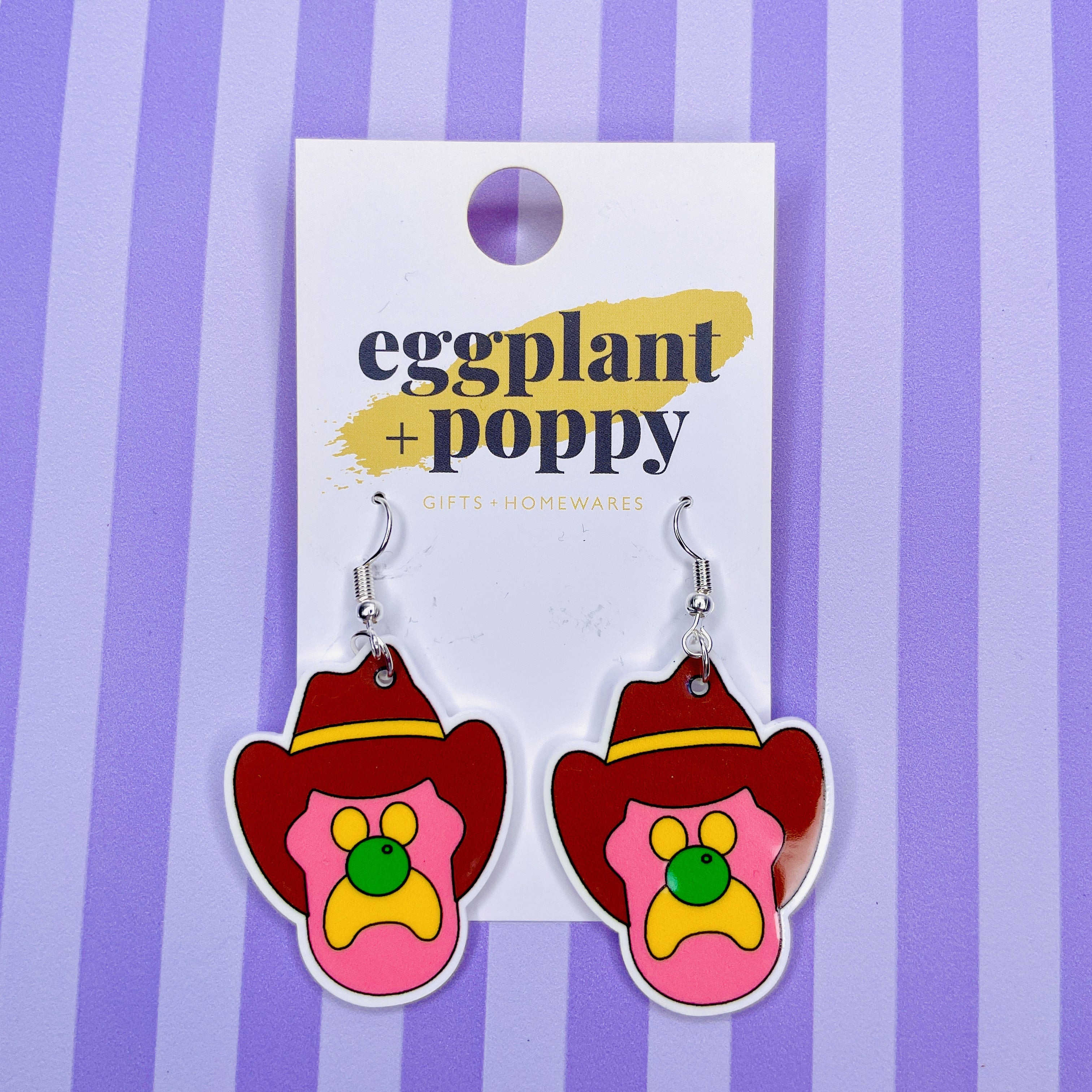Bubble O Bill Drop Earrings