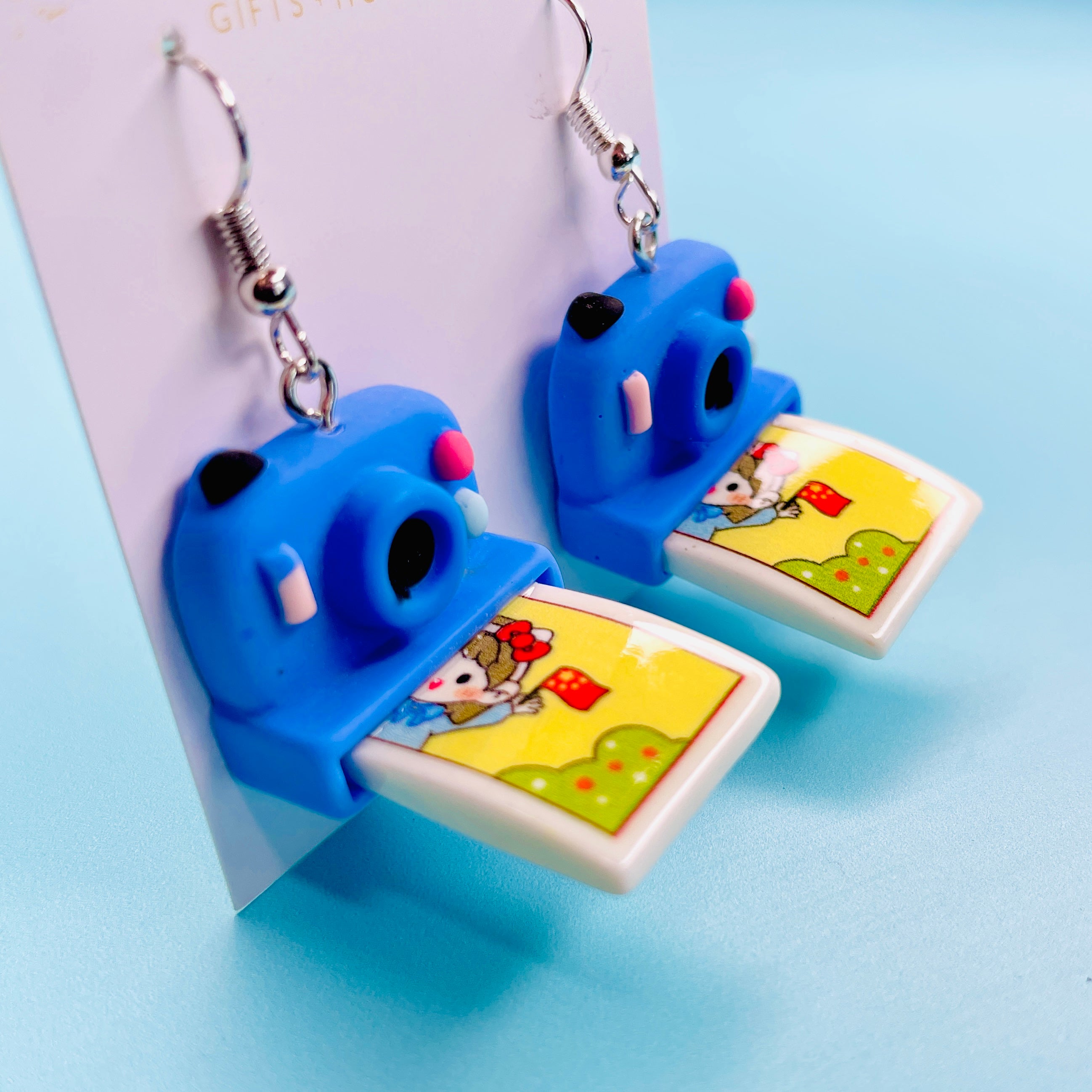 Polaroid Camera Earrings