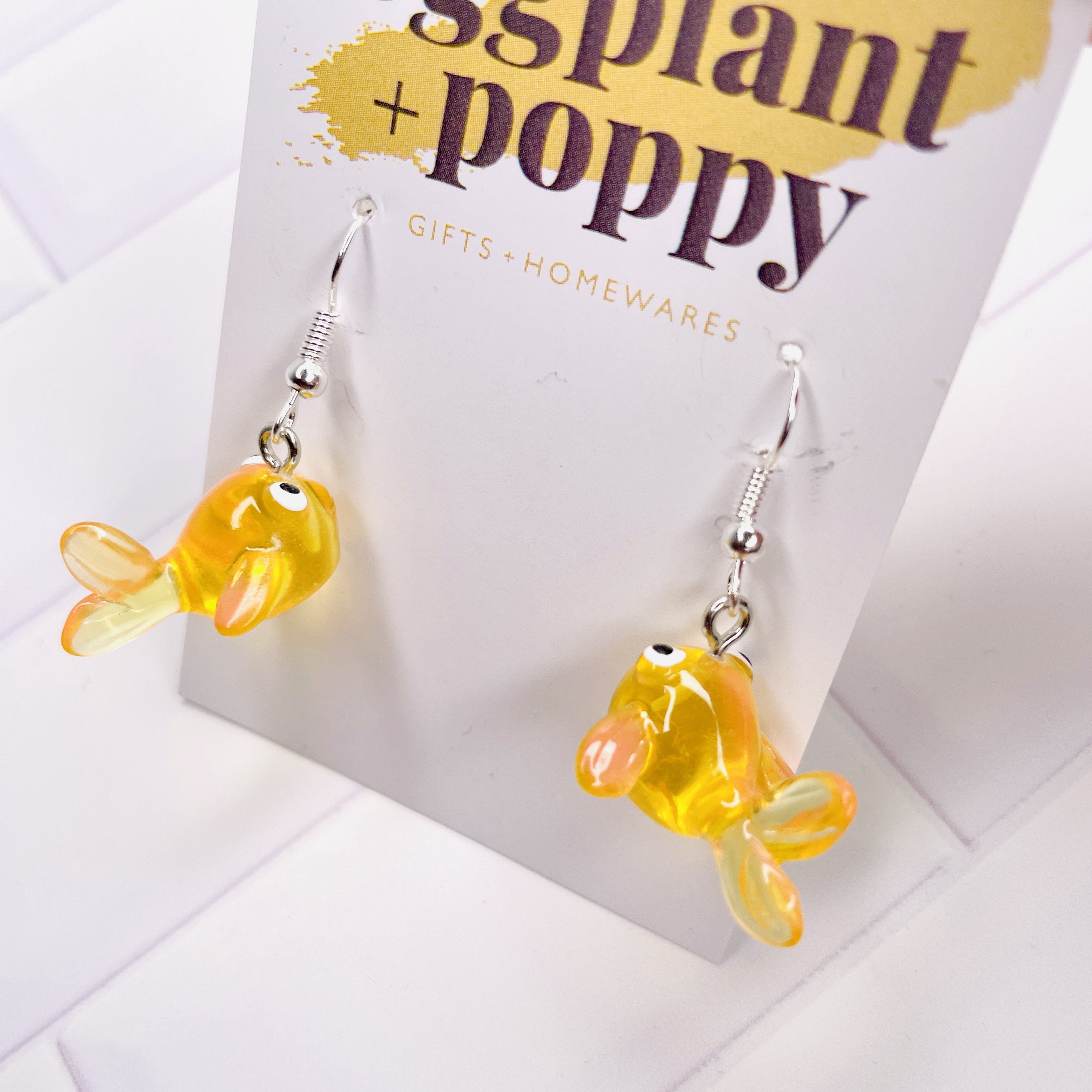Cute Goldfish Earrings