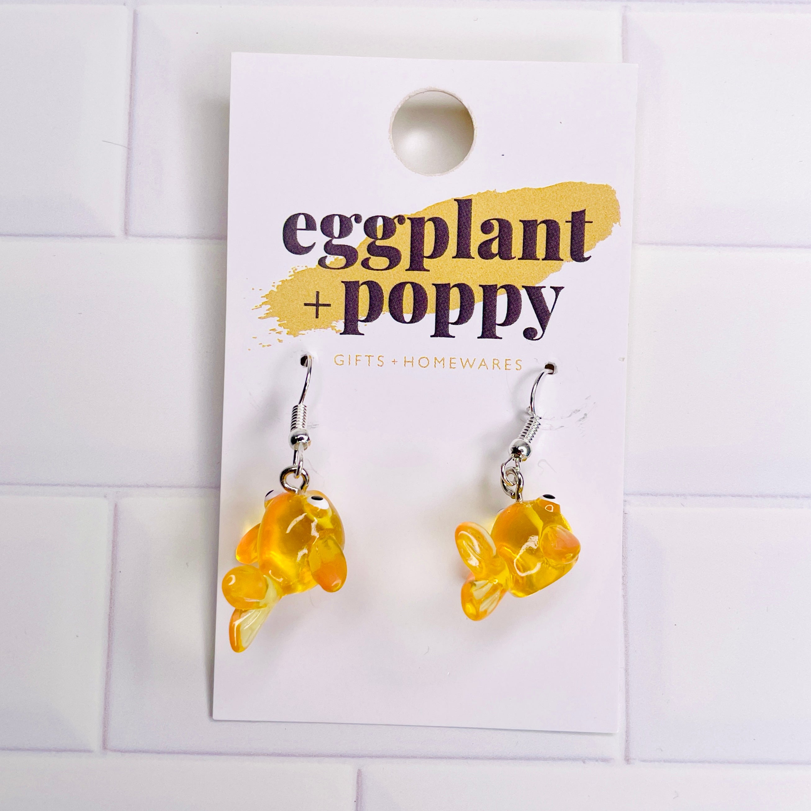 Cute Goldfish Earrings