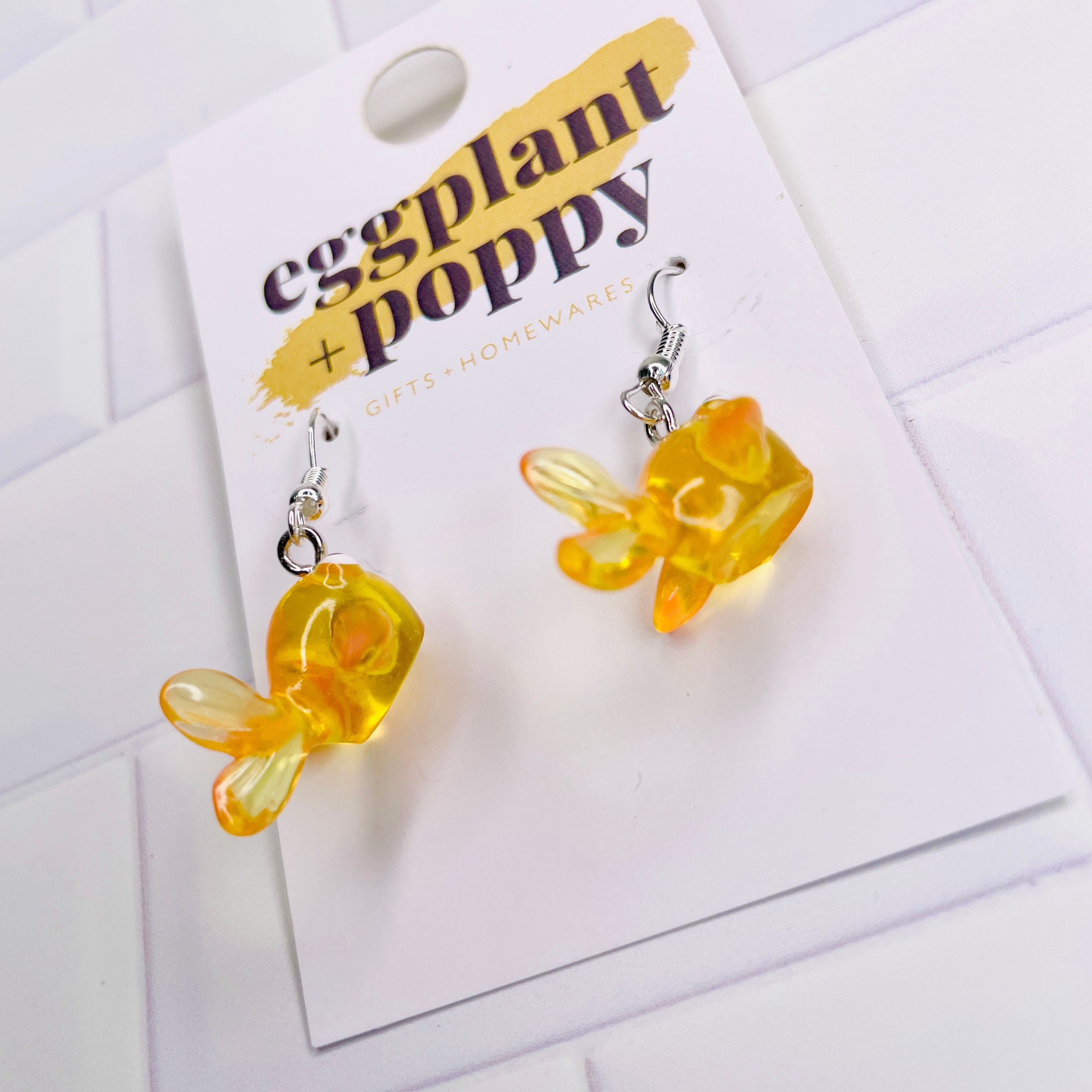 Cute Goldfish Earrings