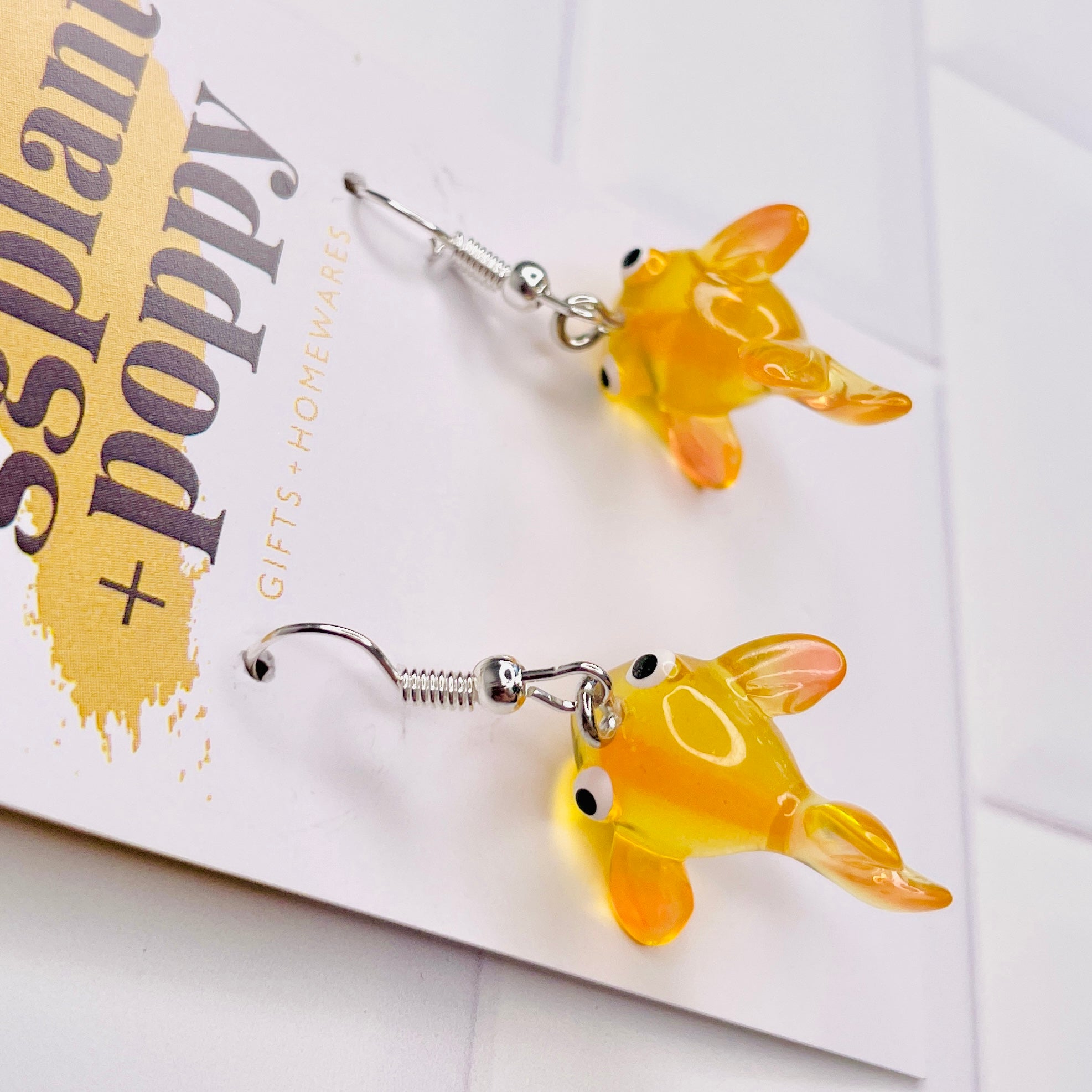Cute Goldfish Earrings