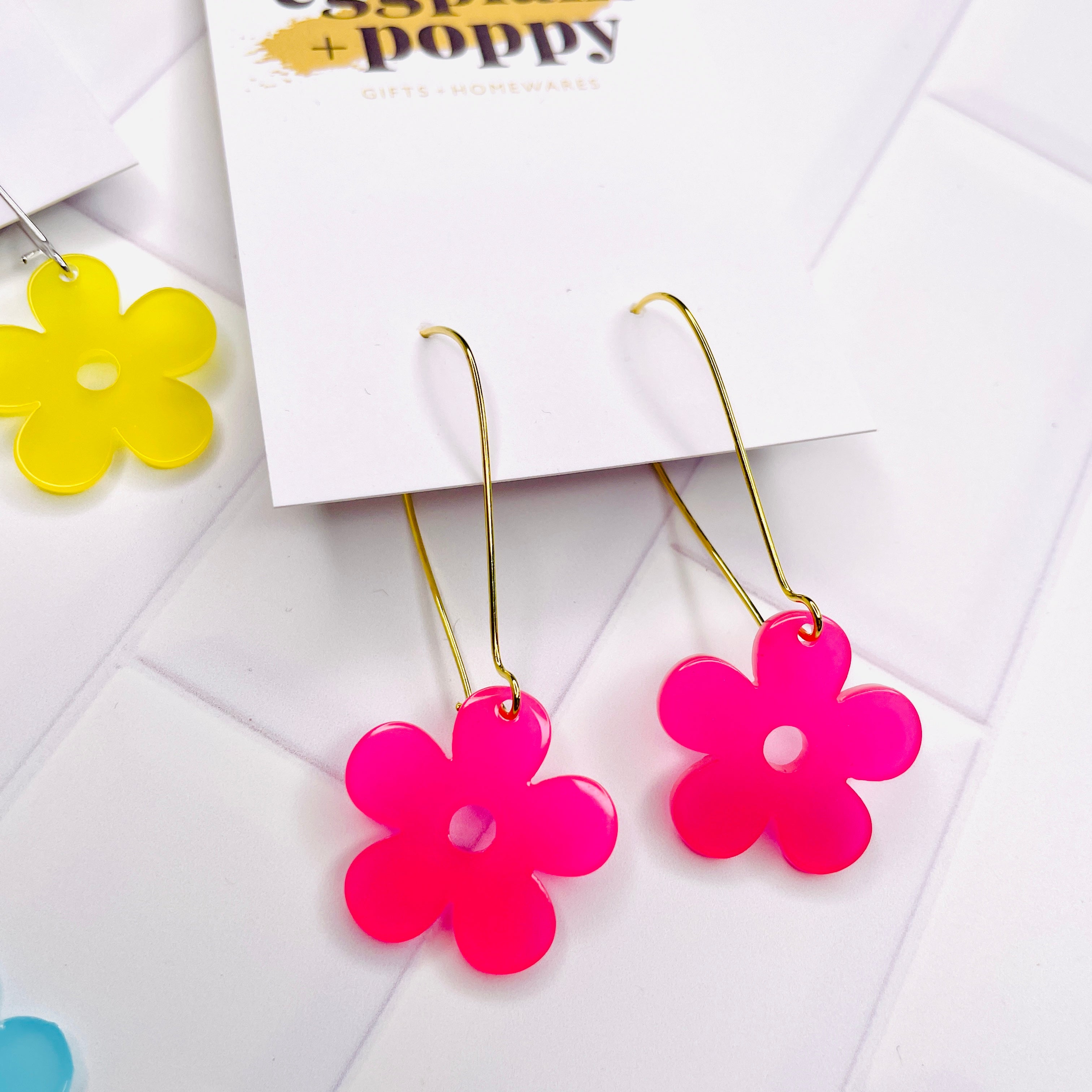 Daisy Drop Earrings