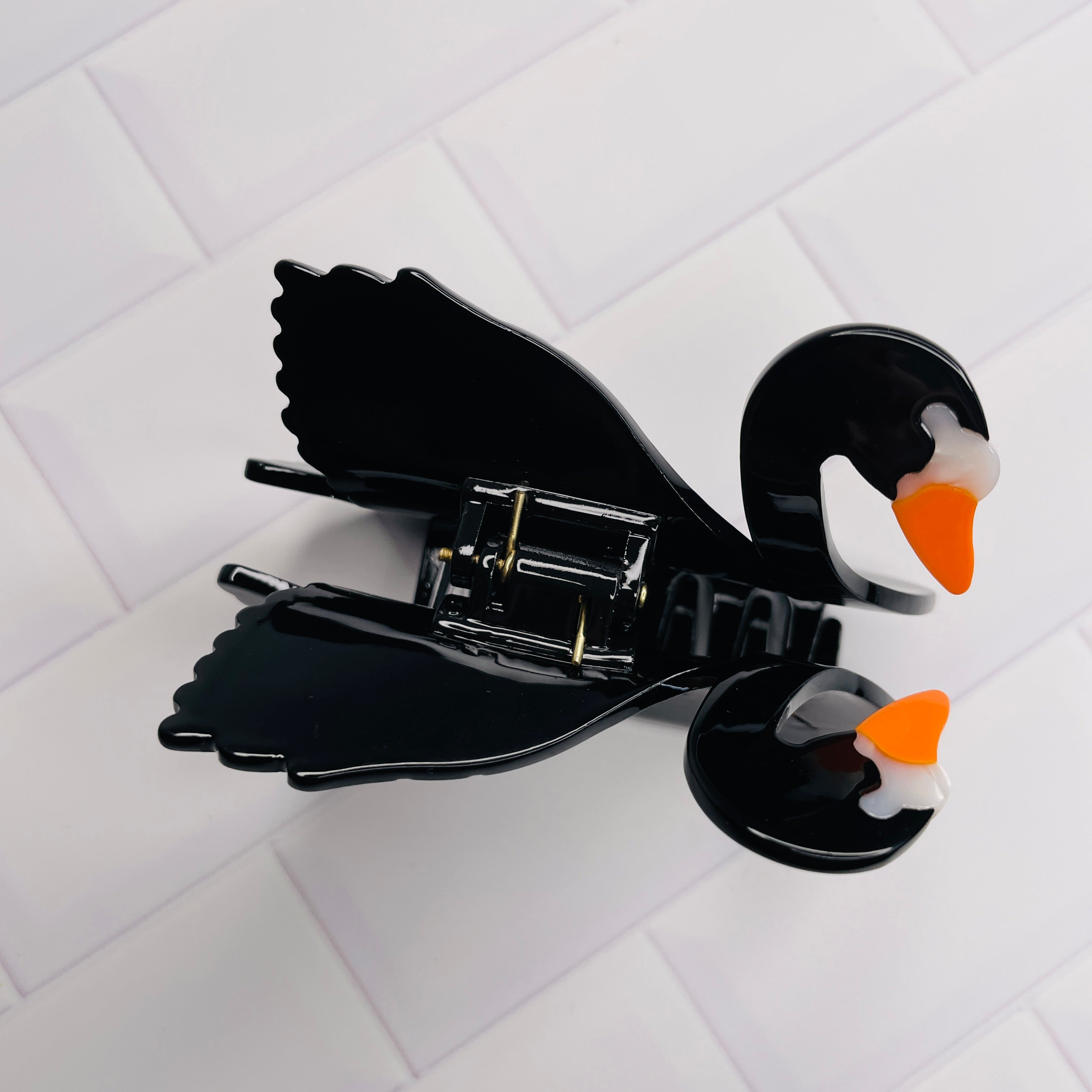 Swan Hair Clip