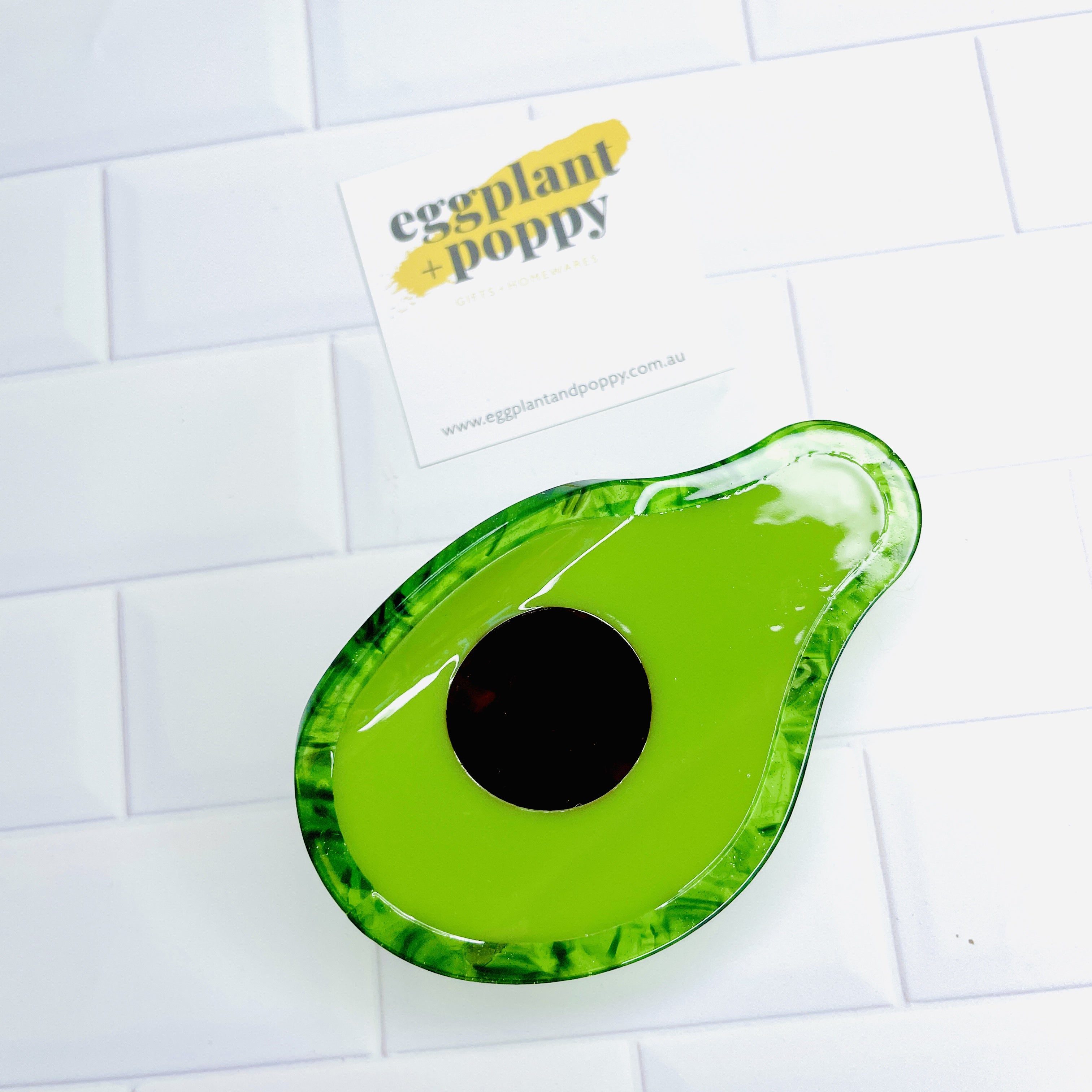 Avocado Hair Clip