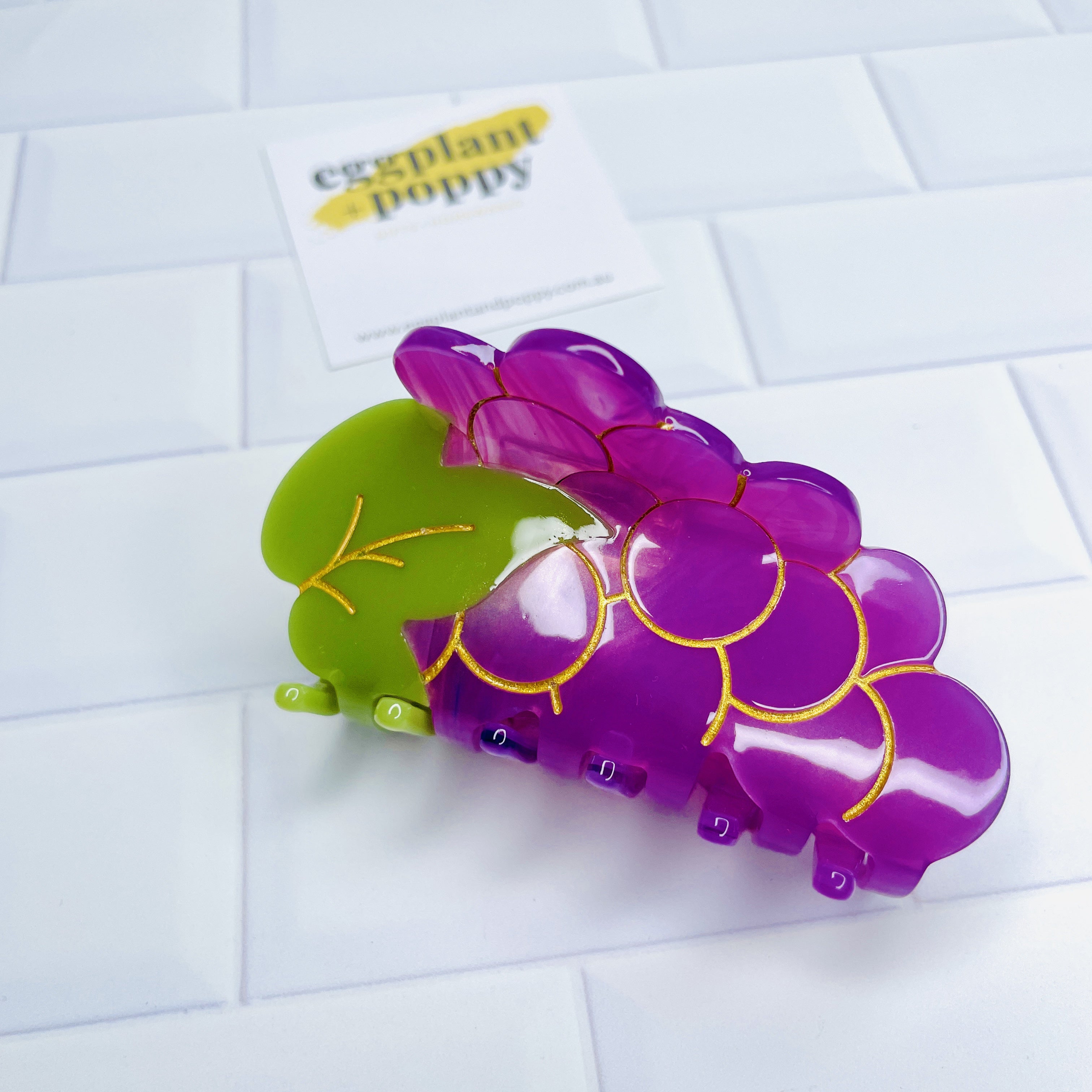 Grapes Hair Clip