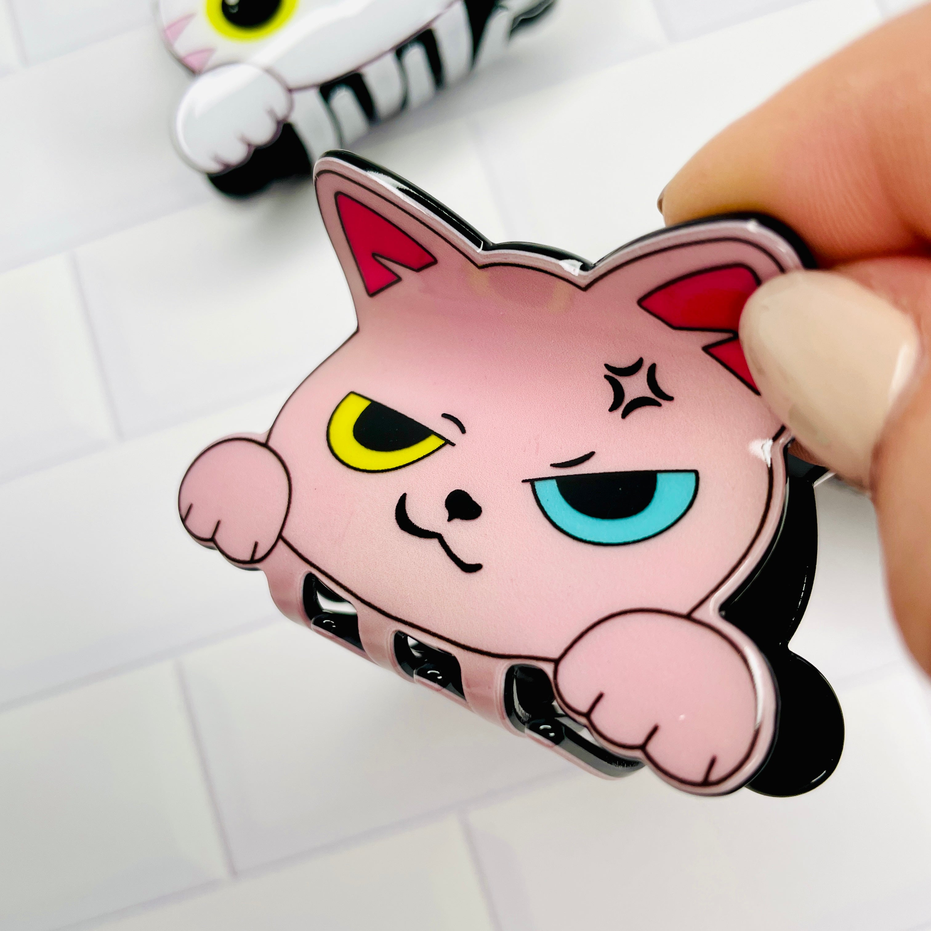 Kitty Hair Clips