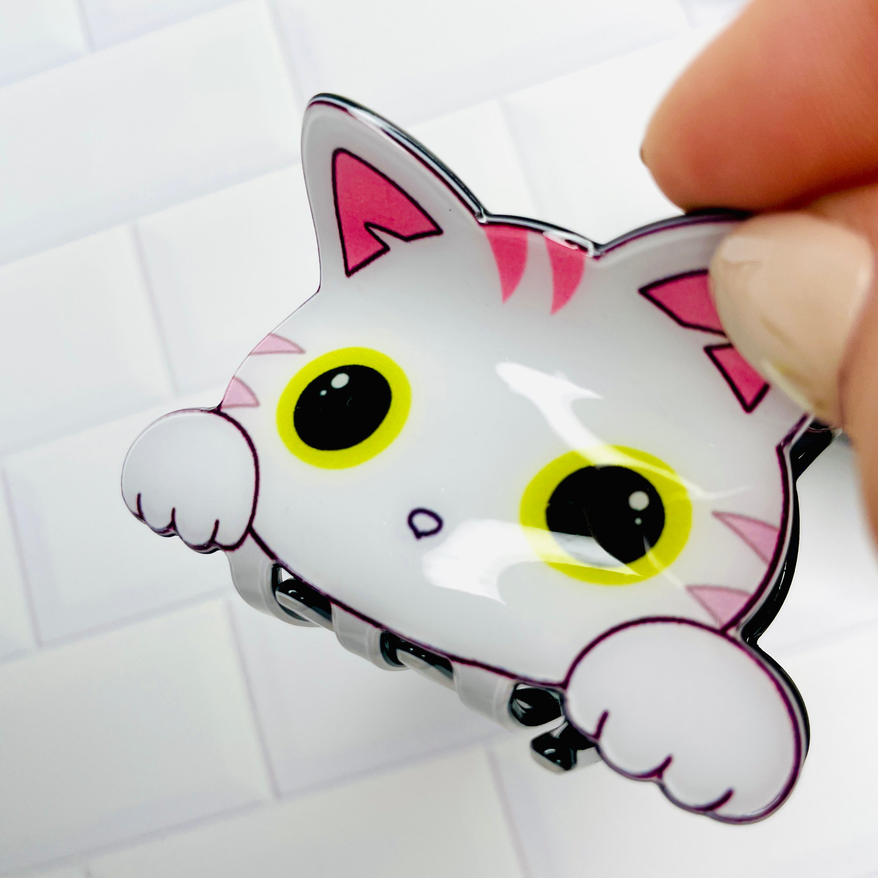 Kitty Hair Clips