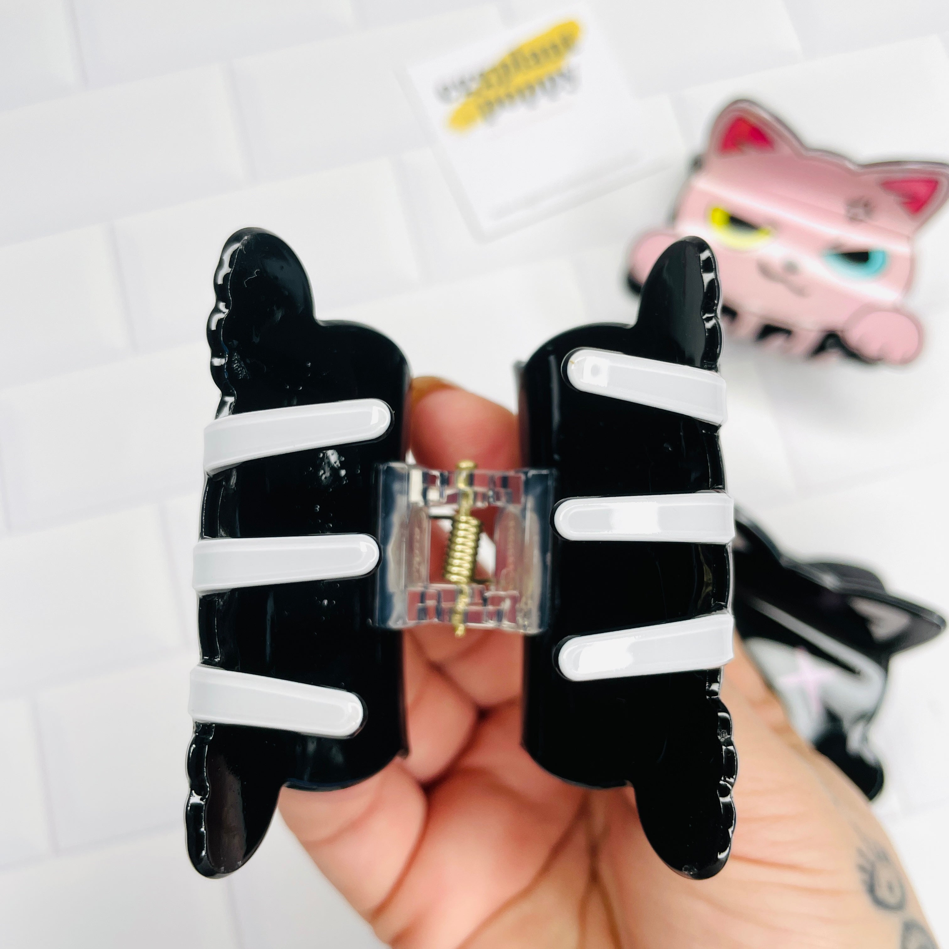 Kitty Hair Clips
