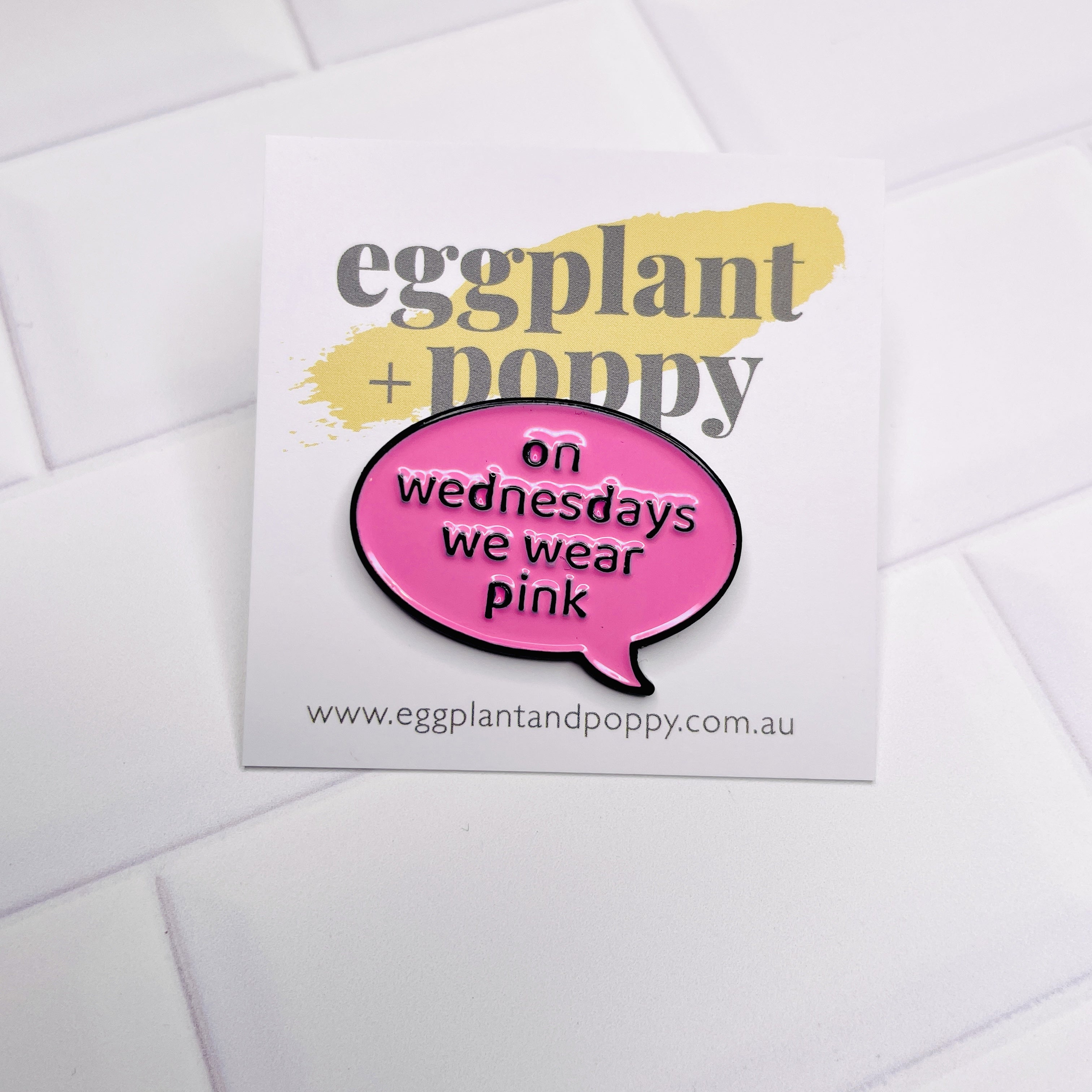 Enamel Pin - On Wednesdays