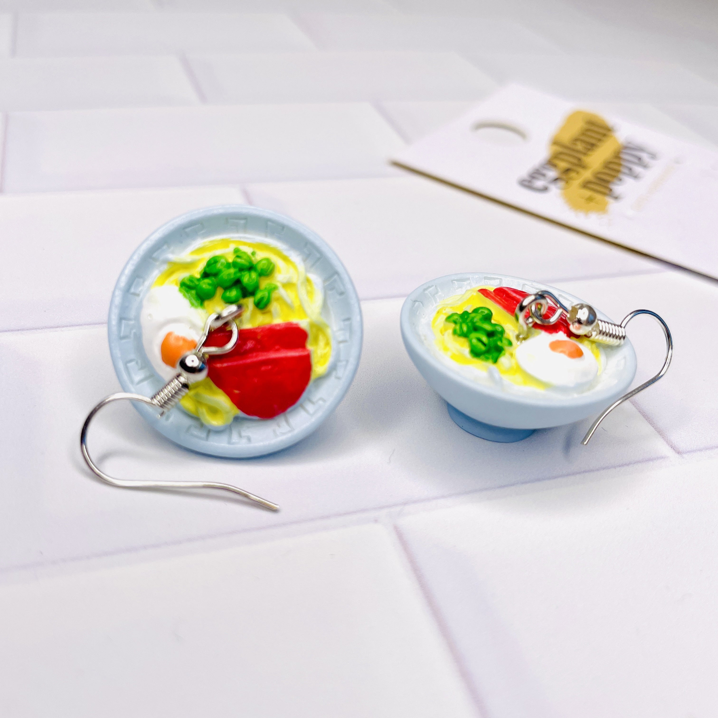 Noodle Bowl Earrings