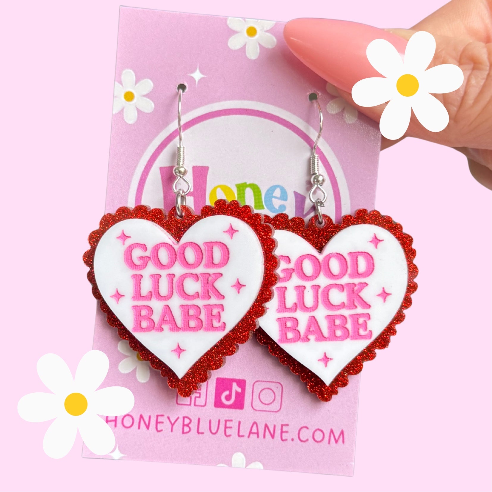 Good Luck Babe Earrings