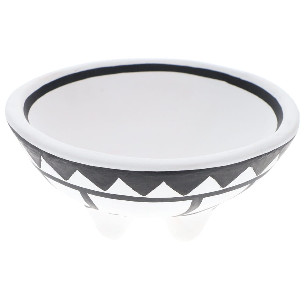 Clay Smudge Bowl - White