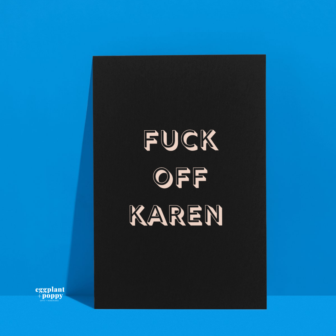 Card - Just Really Rude