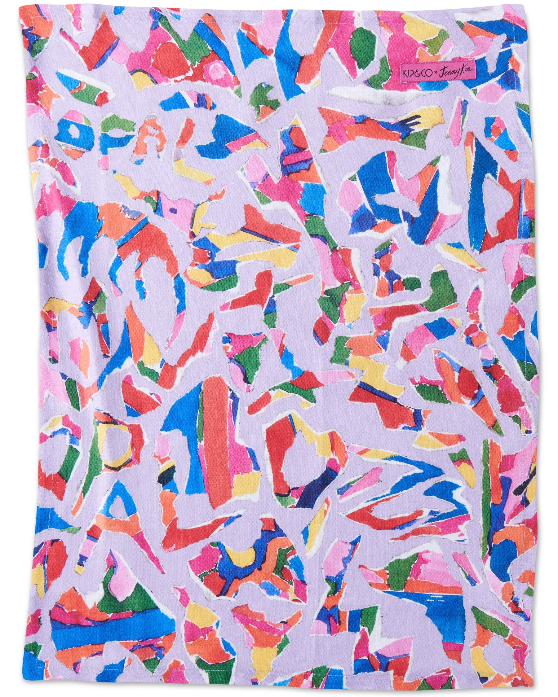 Jenny Kee Tea Towel - Opal Oz Pax Lilac