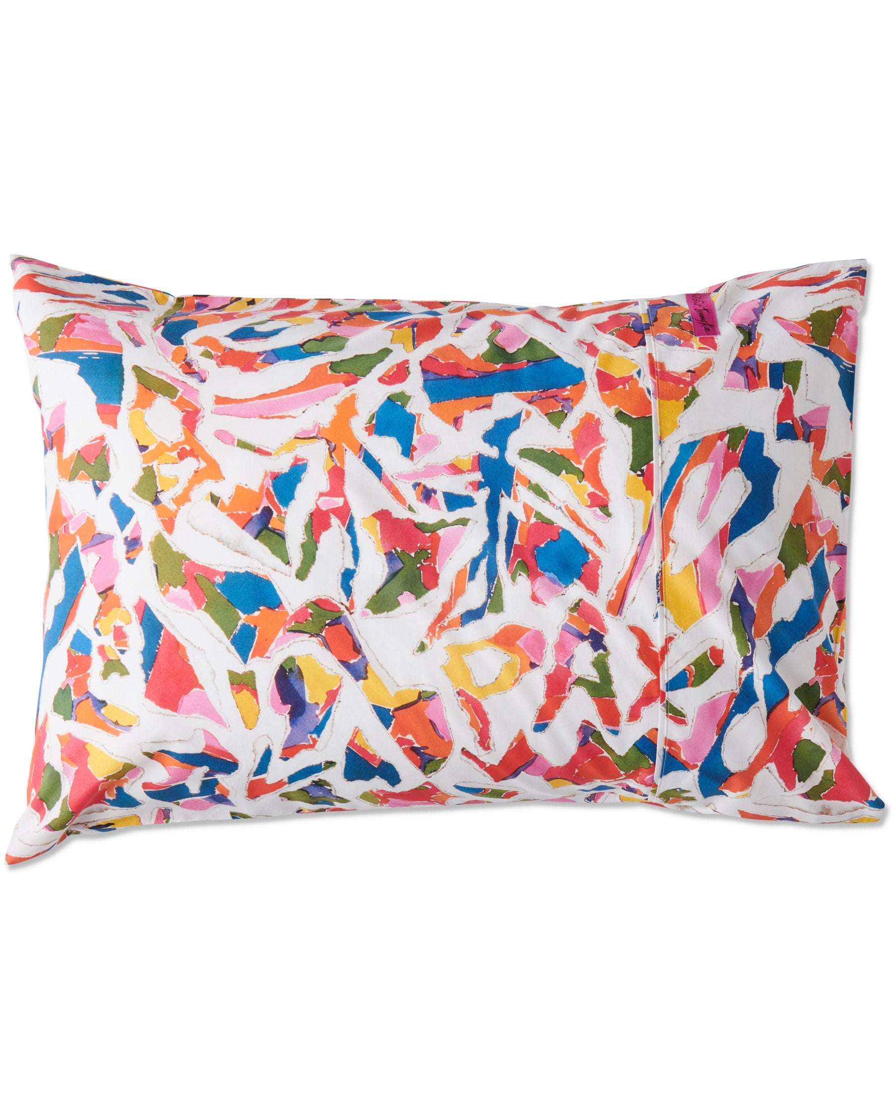 Jenny Kee Cotton Pillowcase - Opal Oz Pax White 2P