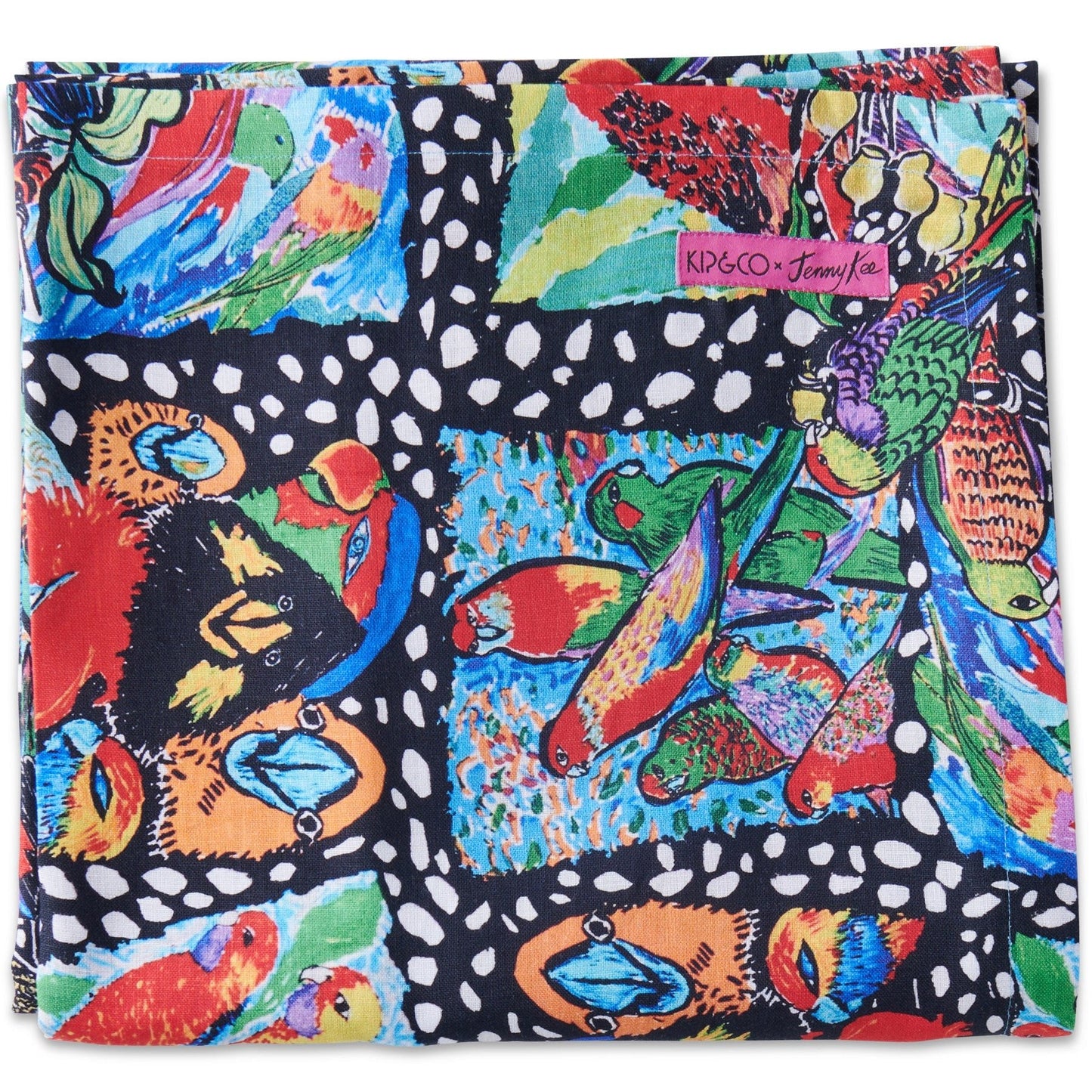 Jenny Kee Tablecloth - Parrots & Cockatoos