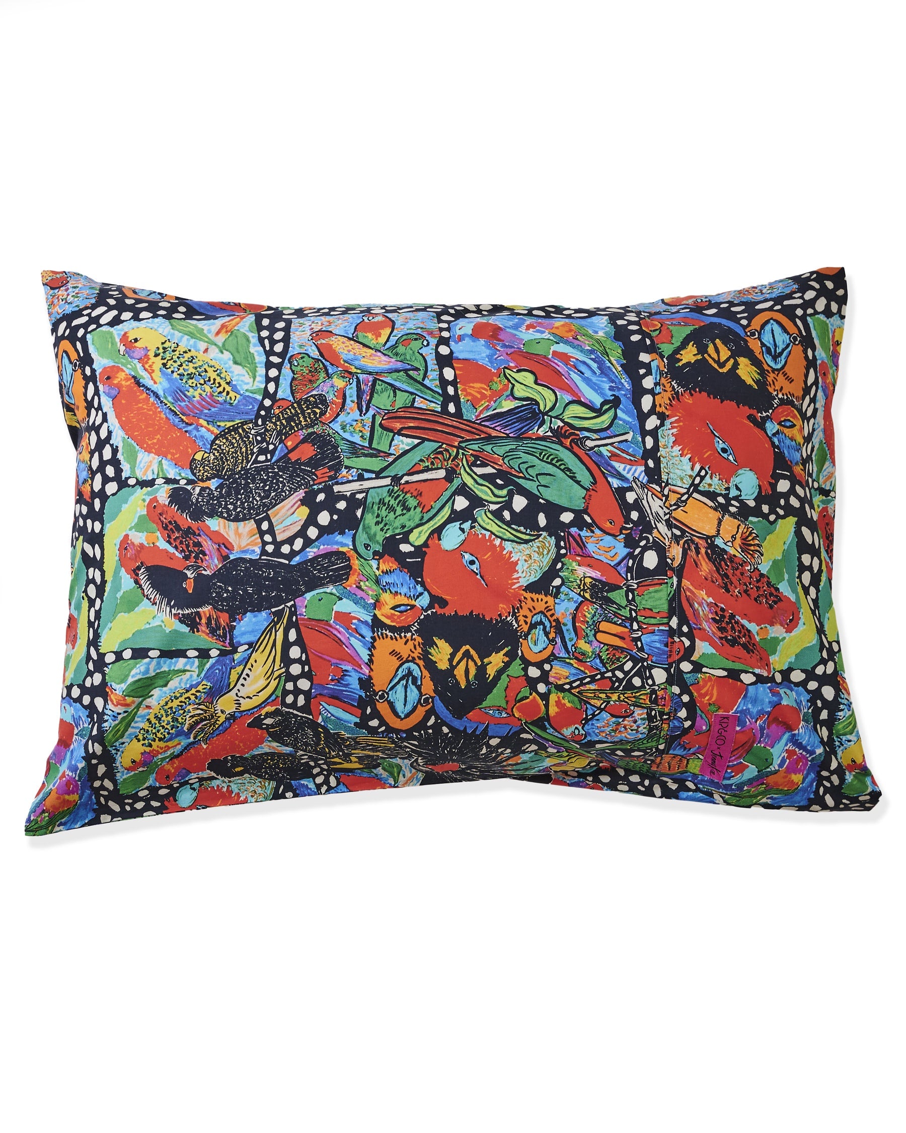 Jenny Kee Cotton Pillowcases - Parrots & Cockatoos 2P