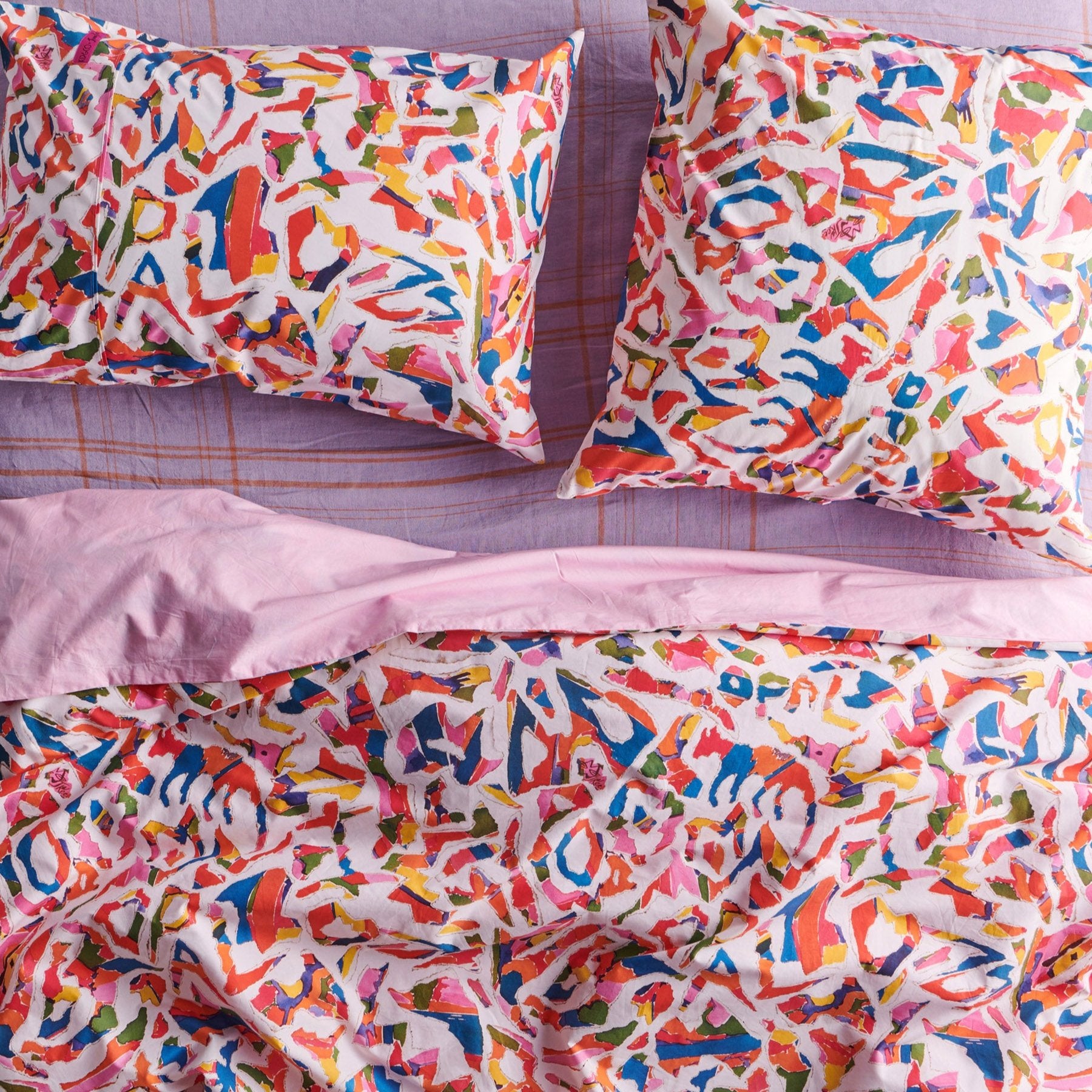 Jenny Kee Cotton Pillowcase - Opal Oz Pax White 2P