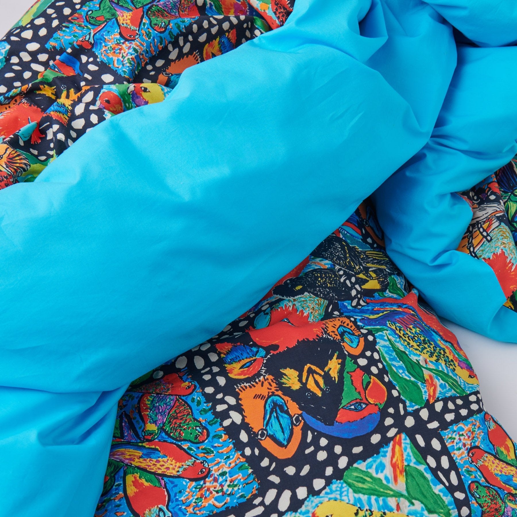 Jenny Kee Cotton Quilt Cover - Parrots & Cockatoos