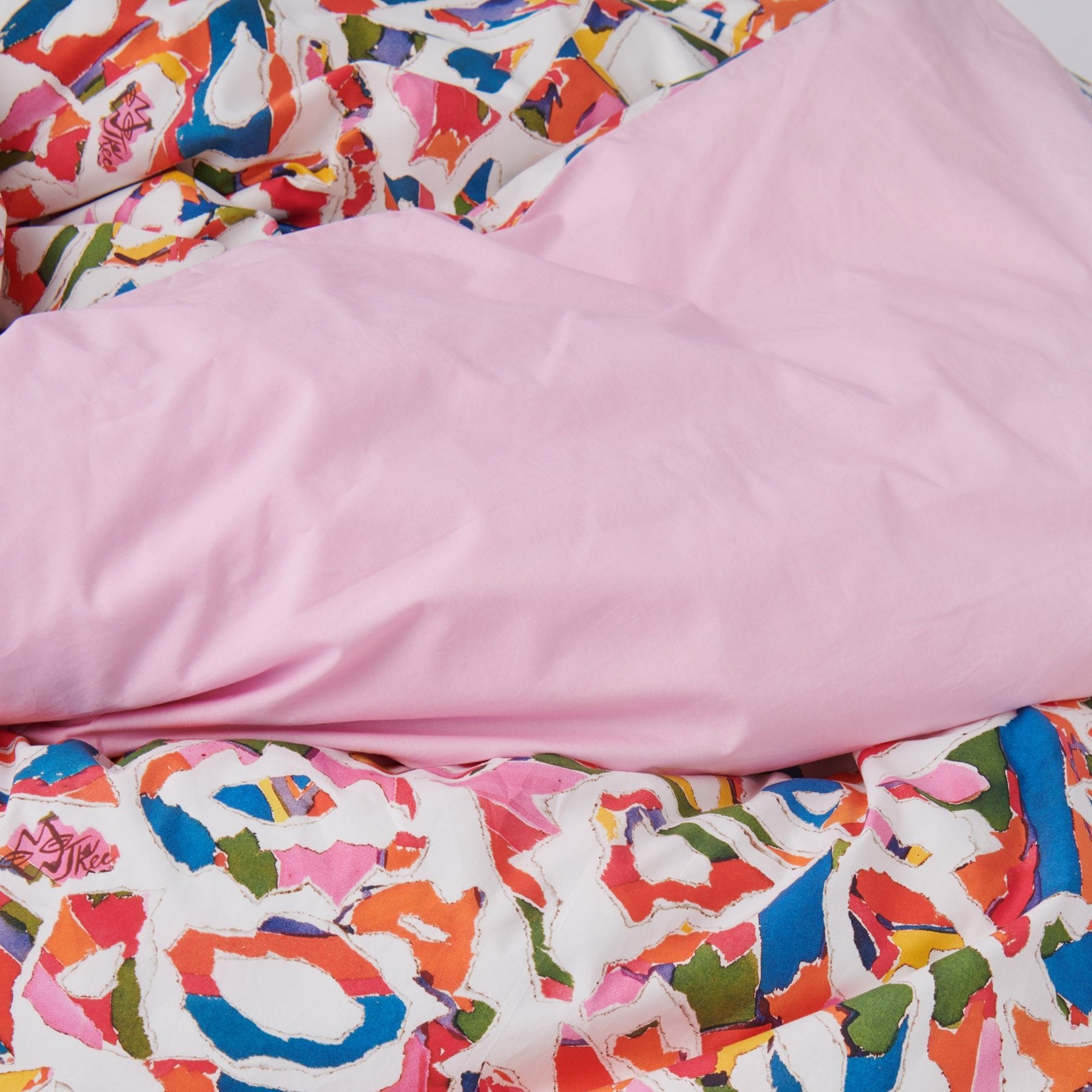 Jenny Kee Cotton Quilt Cover - Opal Oz Pax White