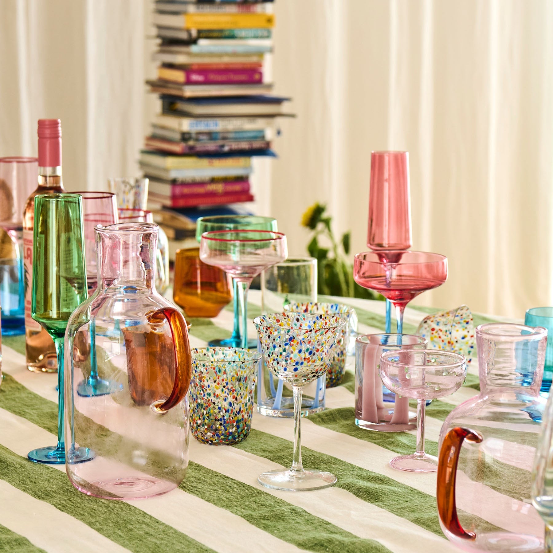 Blue Robin Vino Glass - set of 2