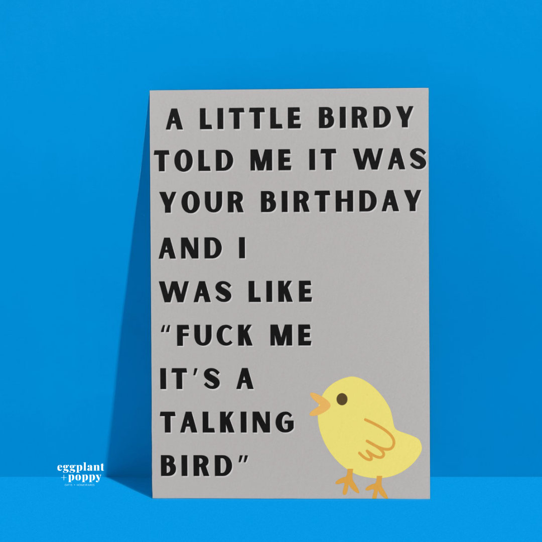 Card - Birthday (Rude)