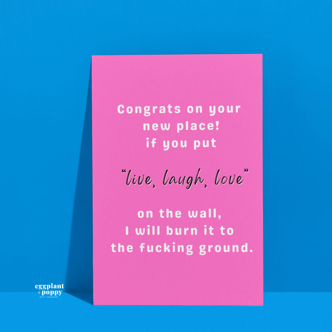 Card - New House
