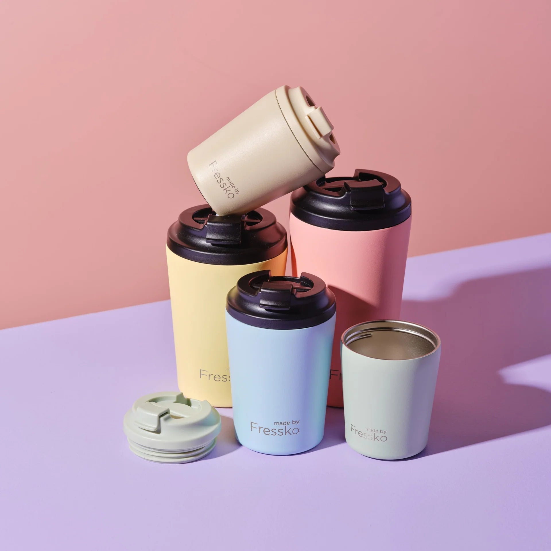 Piccolo Coffee Cup - 4oz Peachy