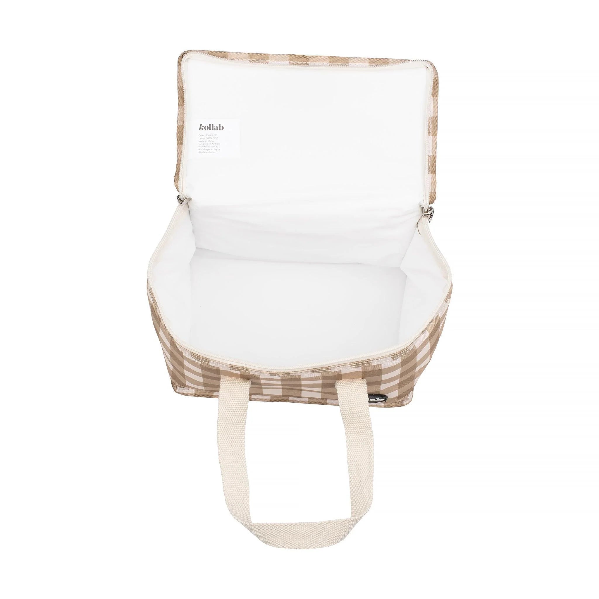 Lunch Bag - Olive Check