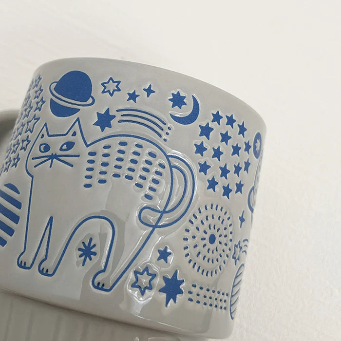 Stackable Cat Mug - Universe