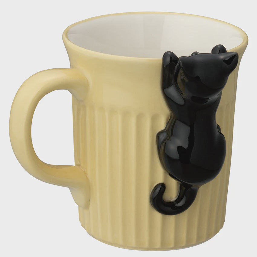 Mug - Hanging Black Cat
