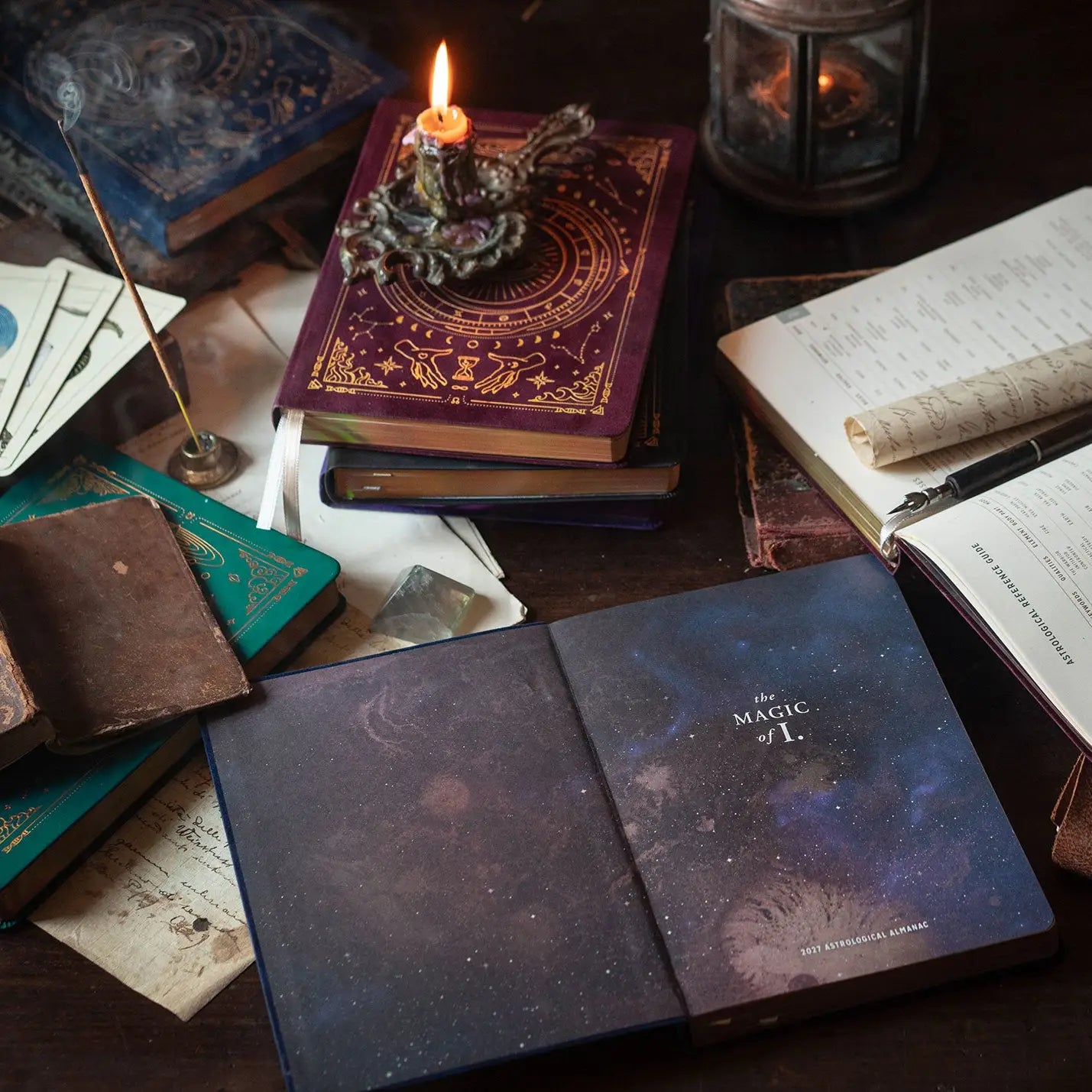 Magic of I - 2027 Astrological Planner - Pomegranate