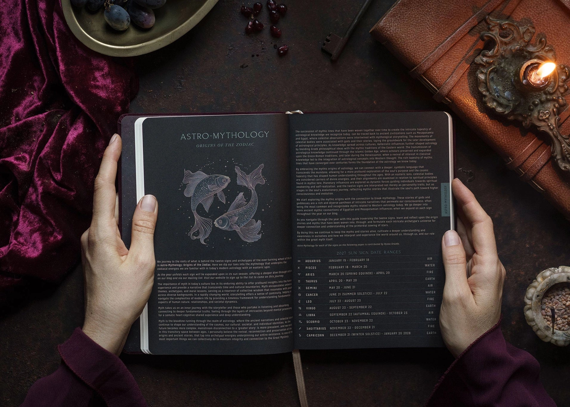 Magic of I - 2027 Astrological Planner - Pomegranate