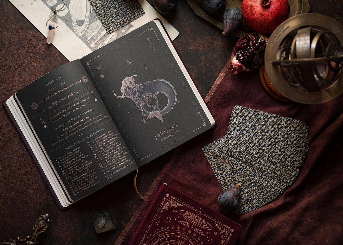Magic of I - 2027 Astrological Planner - Pomegranate