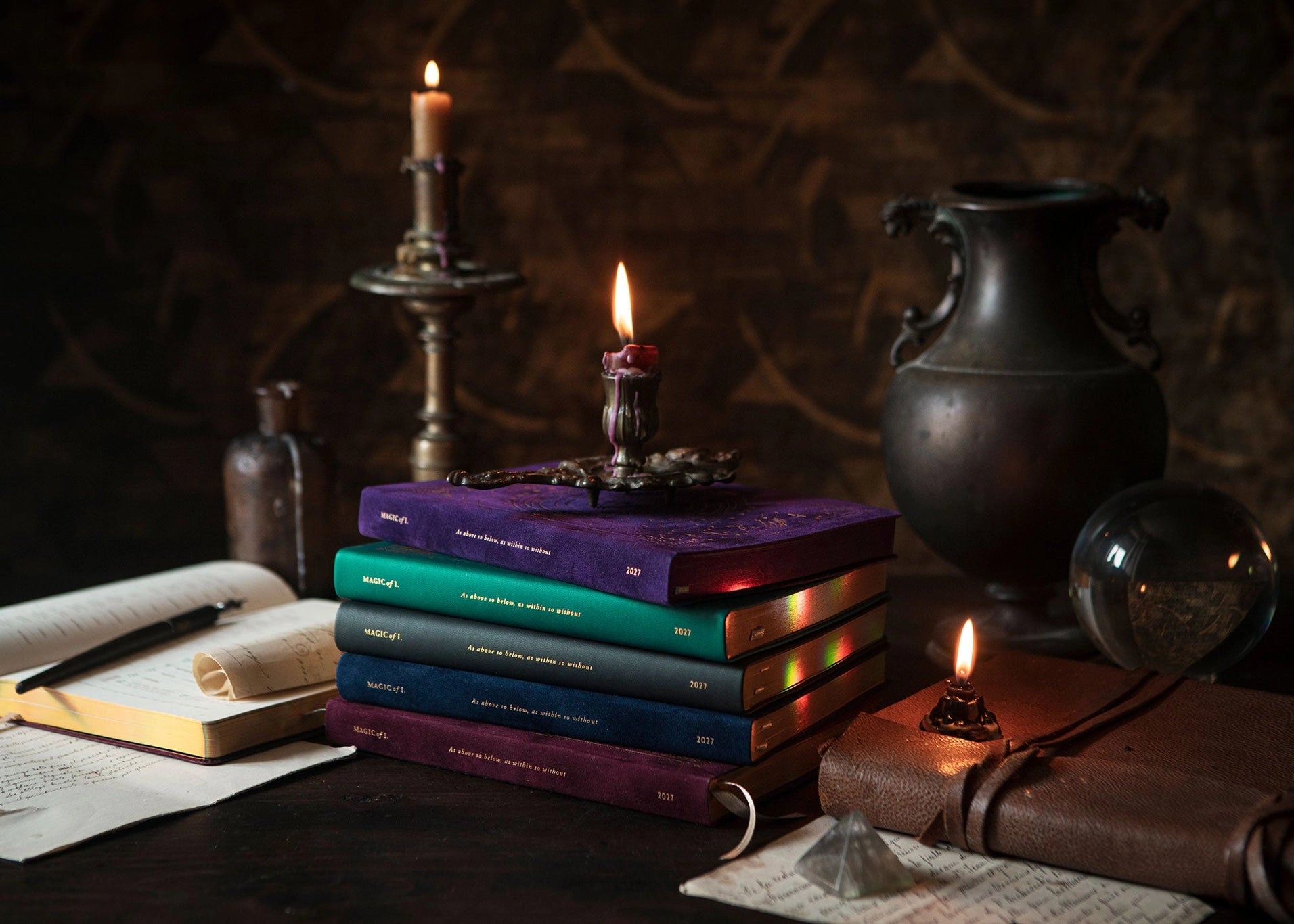 Magic of I - 2027 Astrological Planner - Pomegranate
