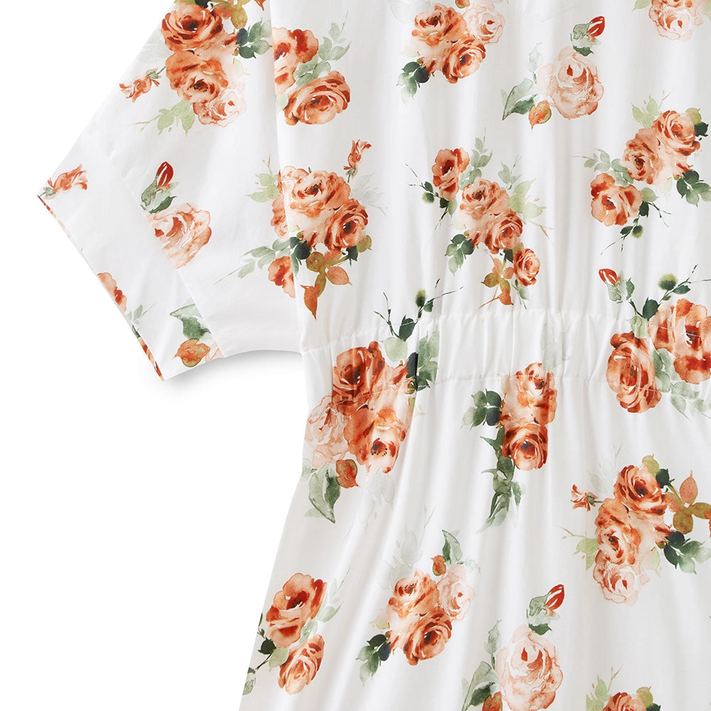 Maternity Robe - Rosebud